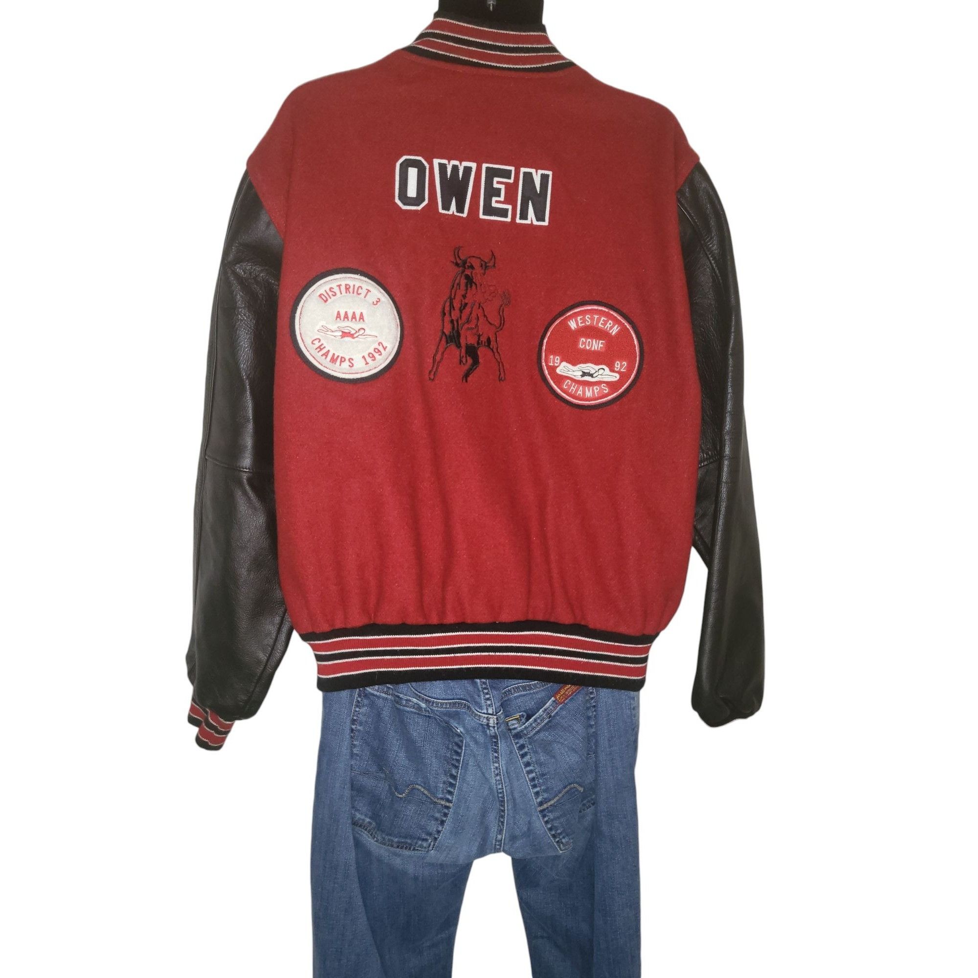 Vintage Vintage Gem Sportswear Varsity Jacket Women Sz XL Made In US Size XL / US 12-14 / IT 48-50 - 2 Thumbnail