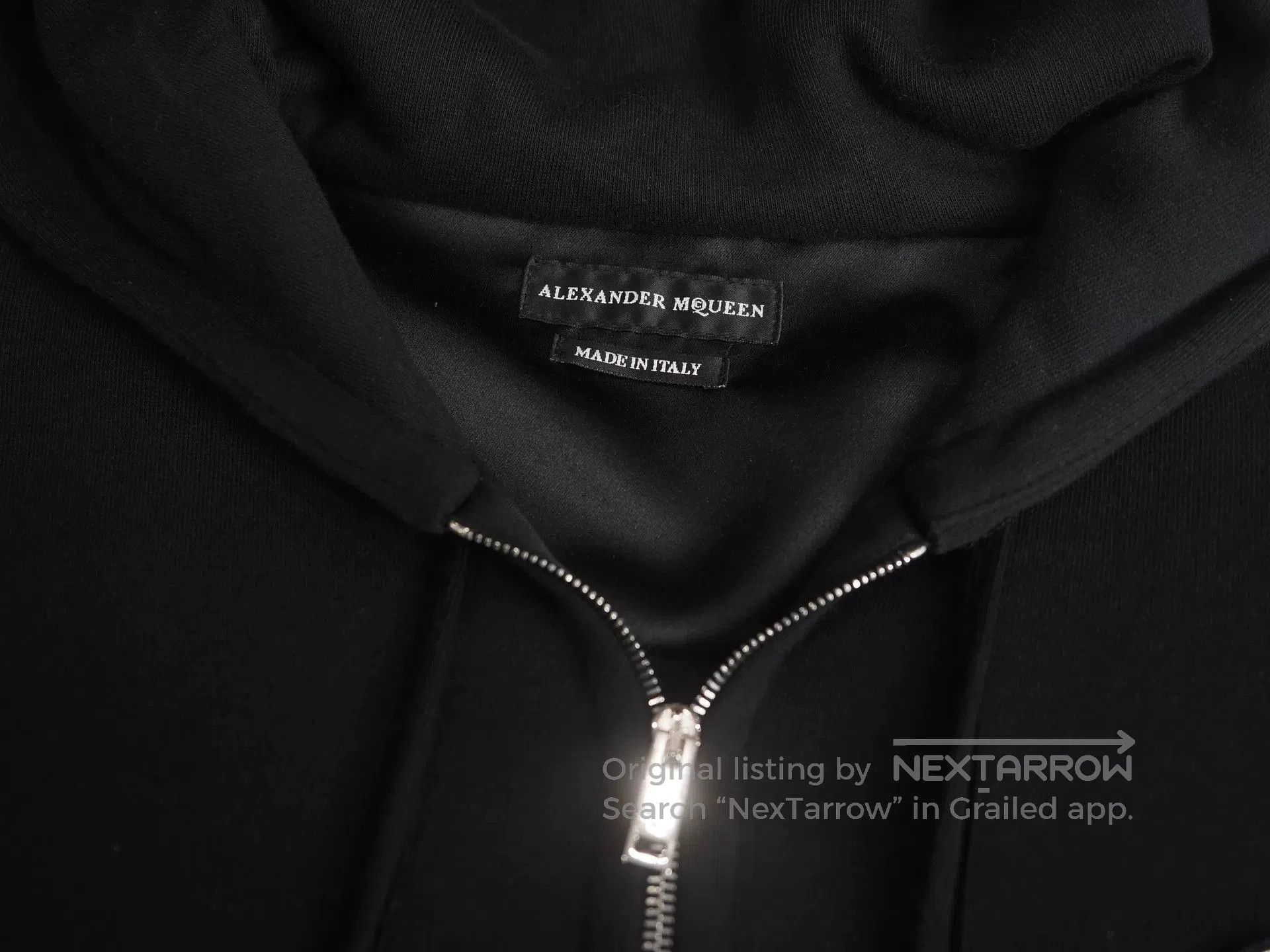 Alexander McQueen alexander mcqueen zip long hoodie black xs. Size US XS / EU 42 / 0 - 6 Thumbnail