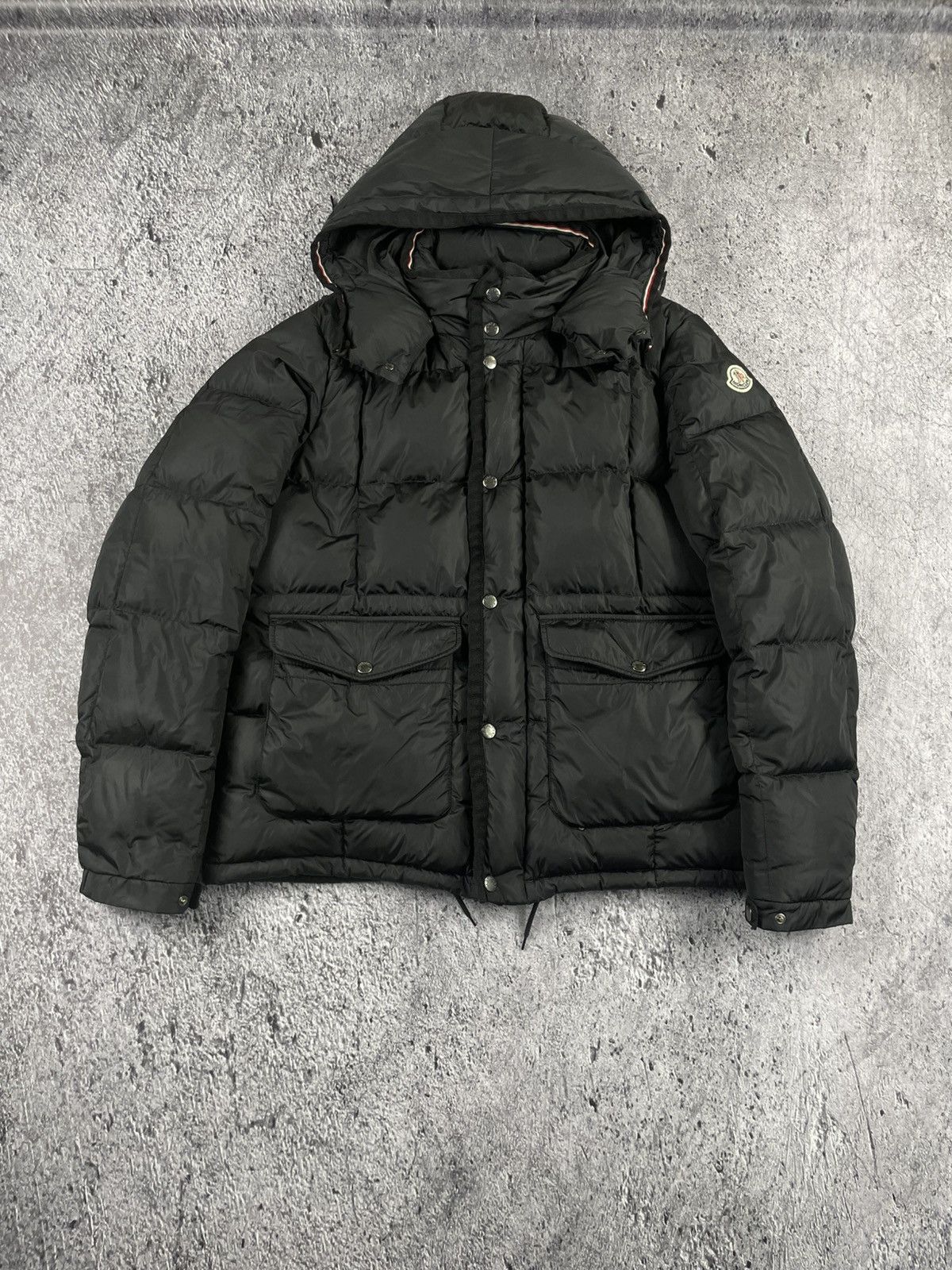 Moncler × Moncler Grenoble Moncler Vernet Giubotto Navy Puffer Jacket Size US M / EU 48-50 / 2 - 1 Thumbnail