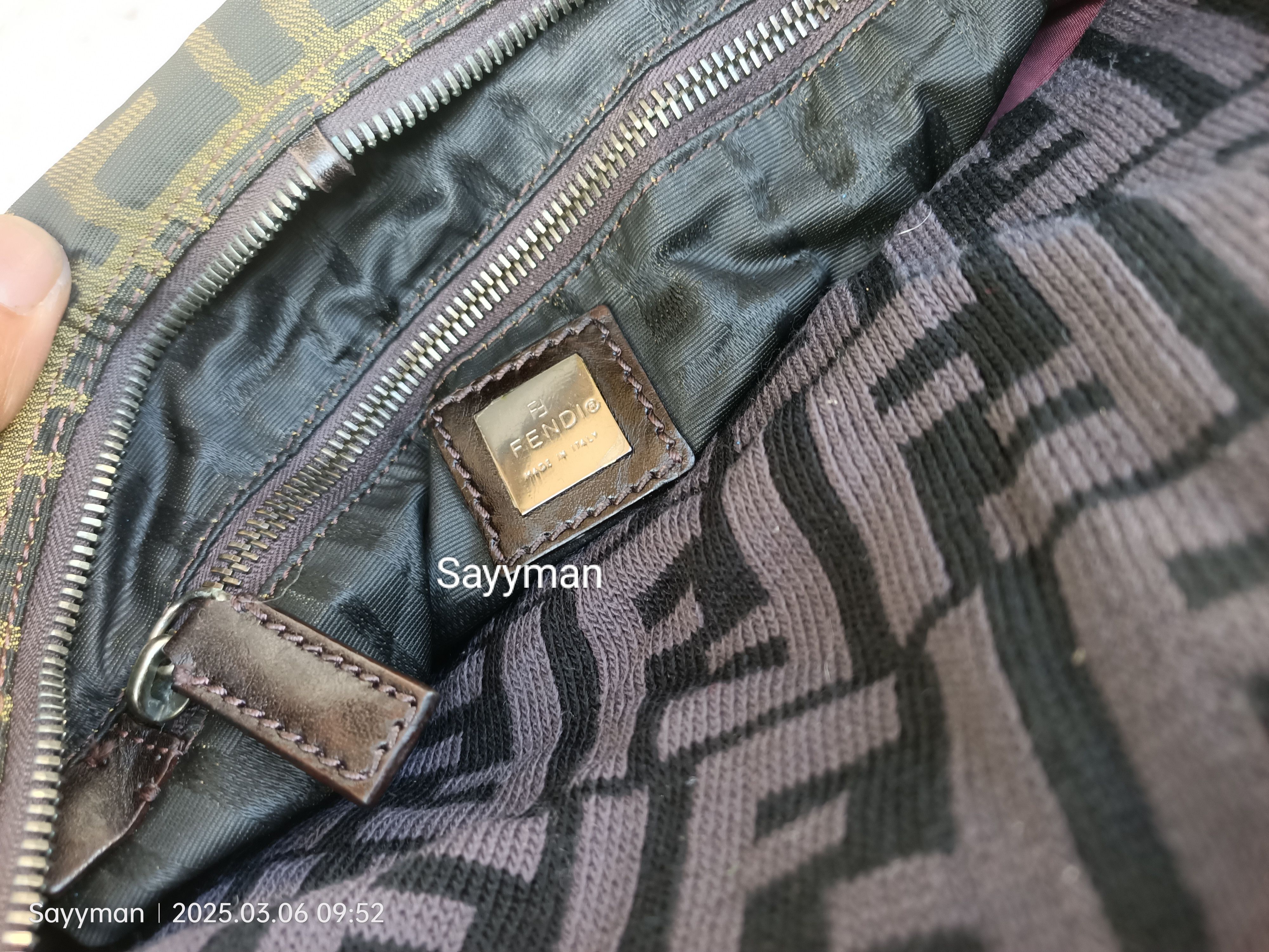 Fendi FENDI Monogram Zucca Baguette bag Size ONE SIZE - 22 Thumbnail