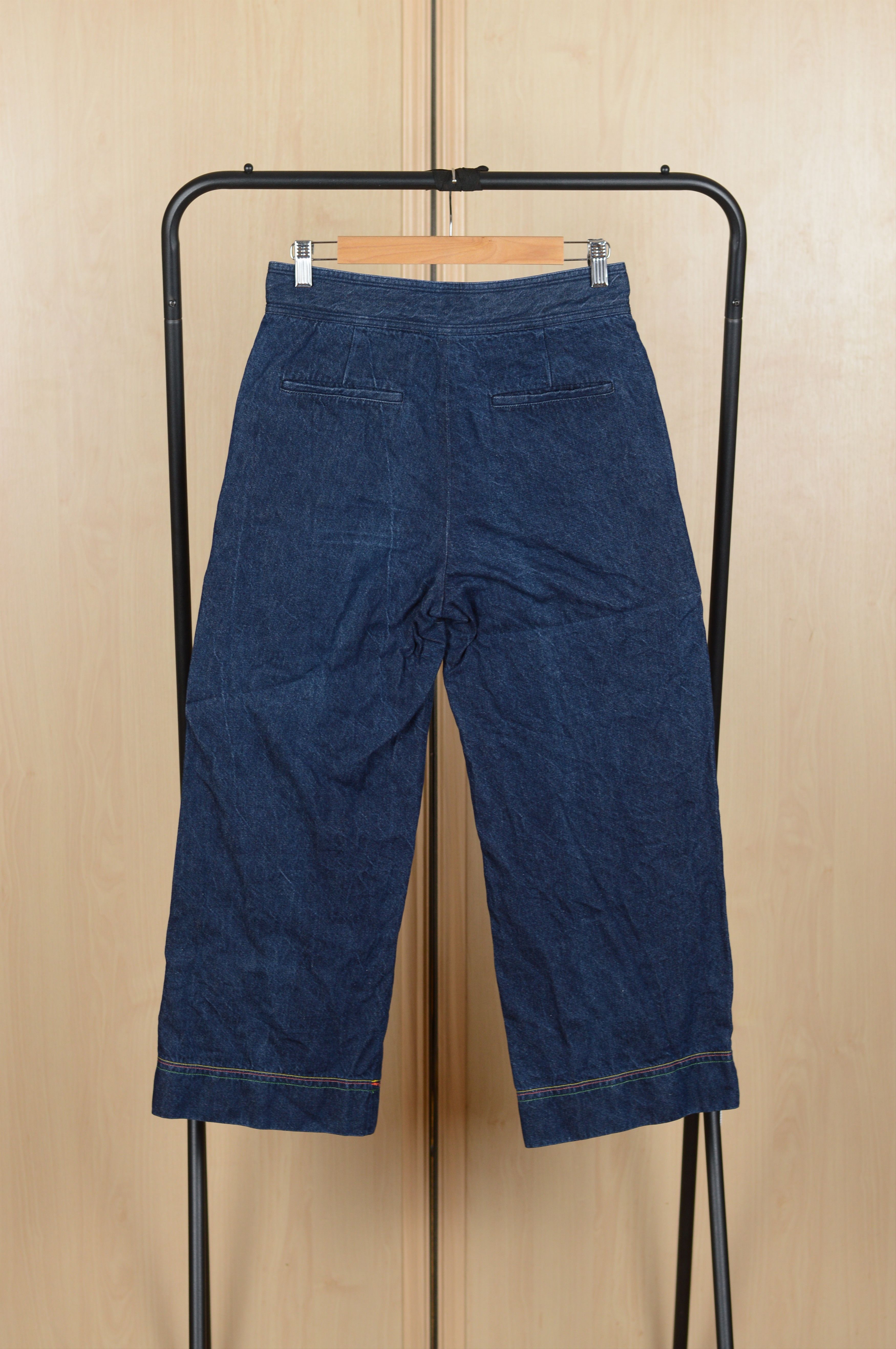 Paul Smith Paul Smith Wide Leg Jeans Pant Made in Italy Size 29" - 4 Thumbnail