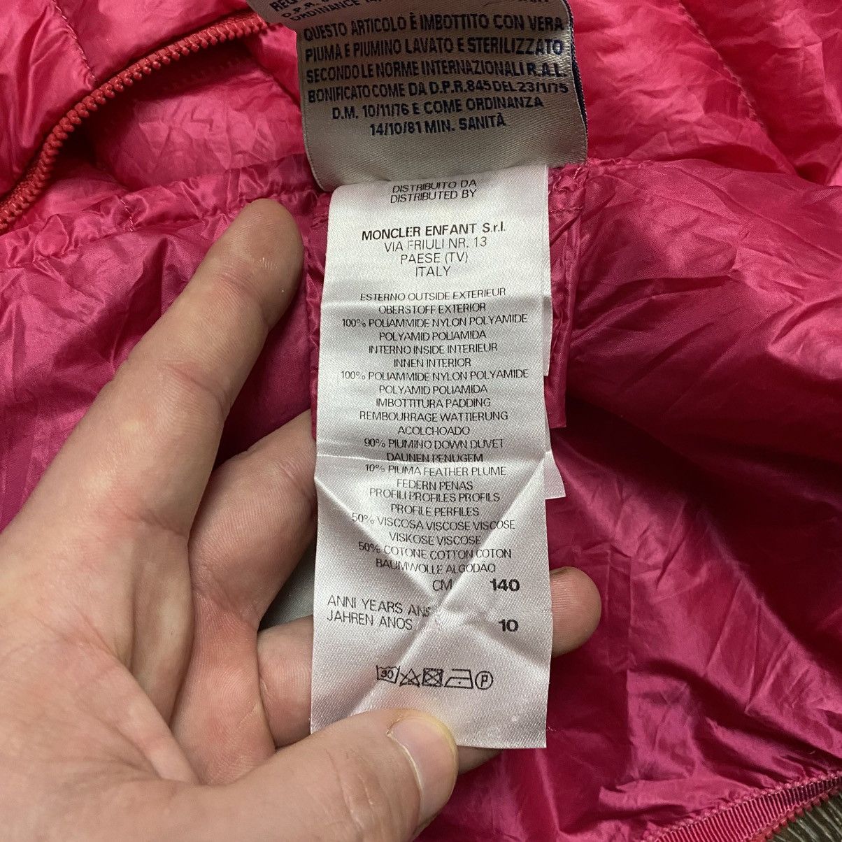 Moncler Moncler Puffer jacket Kids Girl 10 years anni 140 Size XXS / US 00 / IT 34 - 13 Thumbnail