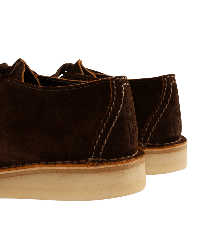 Clarks o1h1sh10525 Desert Trek Scuff Off Shoes in Dark Brown Size US 10 / EU 43 - 4 Thumbnail