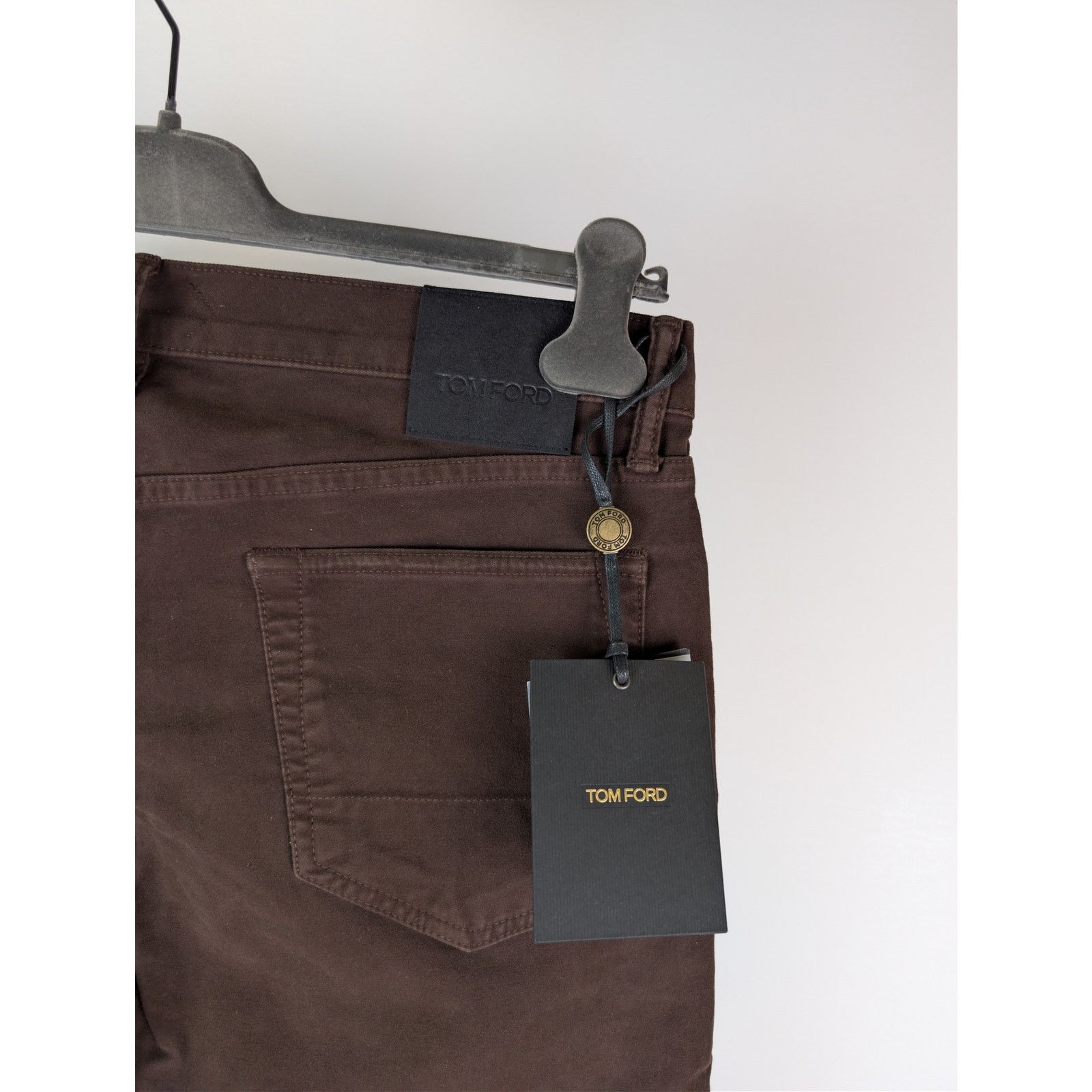 Tom Ford o1rshd1 Slim Denim Jeans in Brown Size US 34 / EU 50 - 12 Thumbnail