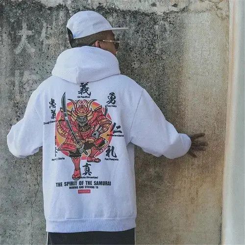 Other Casual hoodie with ronin theme Size US M / EU 48-50 / 2 - 2 Thumbnail