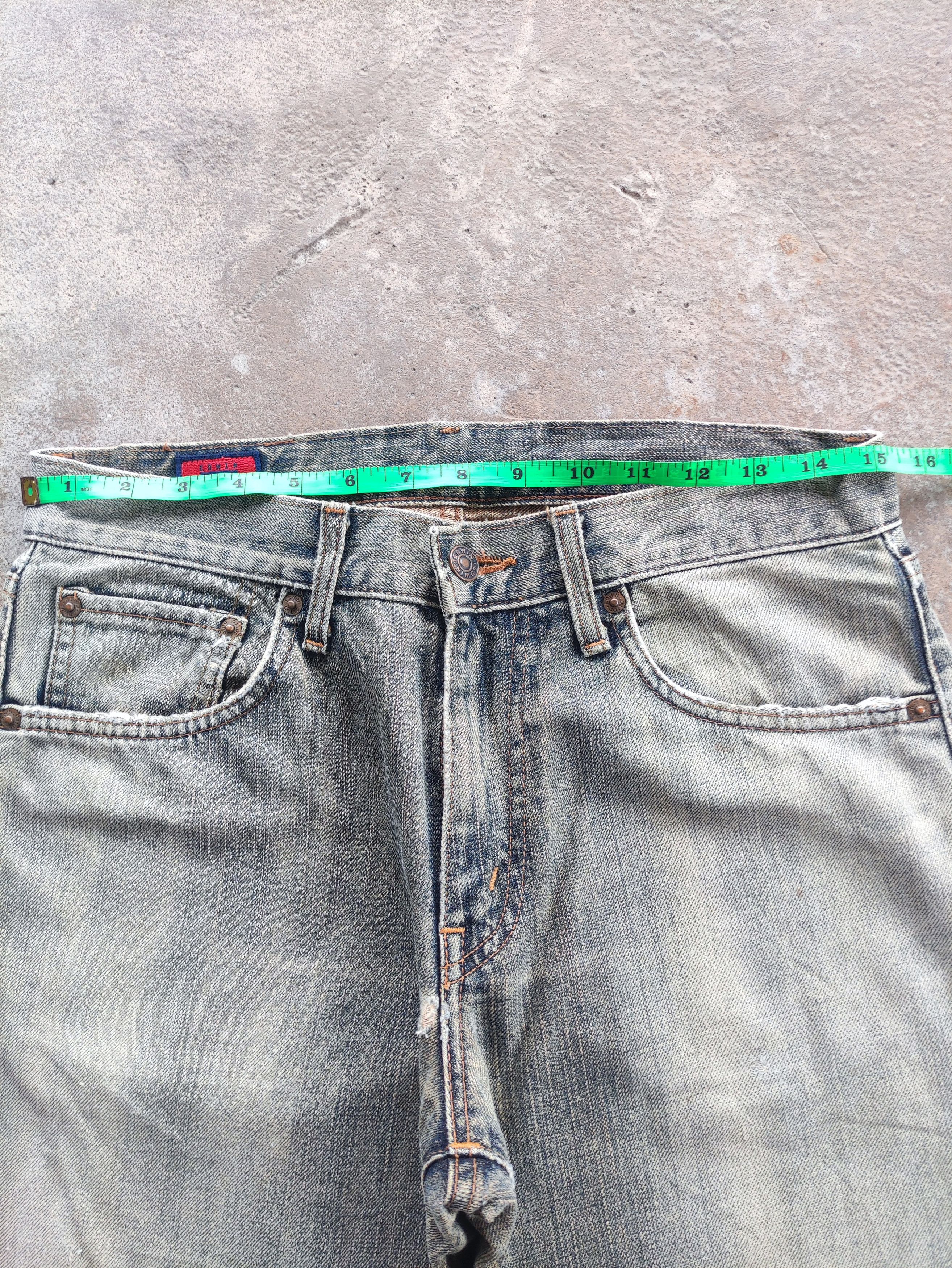 Edwin Vintage Edwin Brand Distressed Denim Faded Pants Size US 31 - 6 Thumbnail