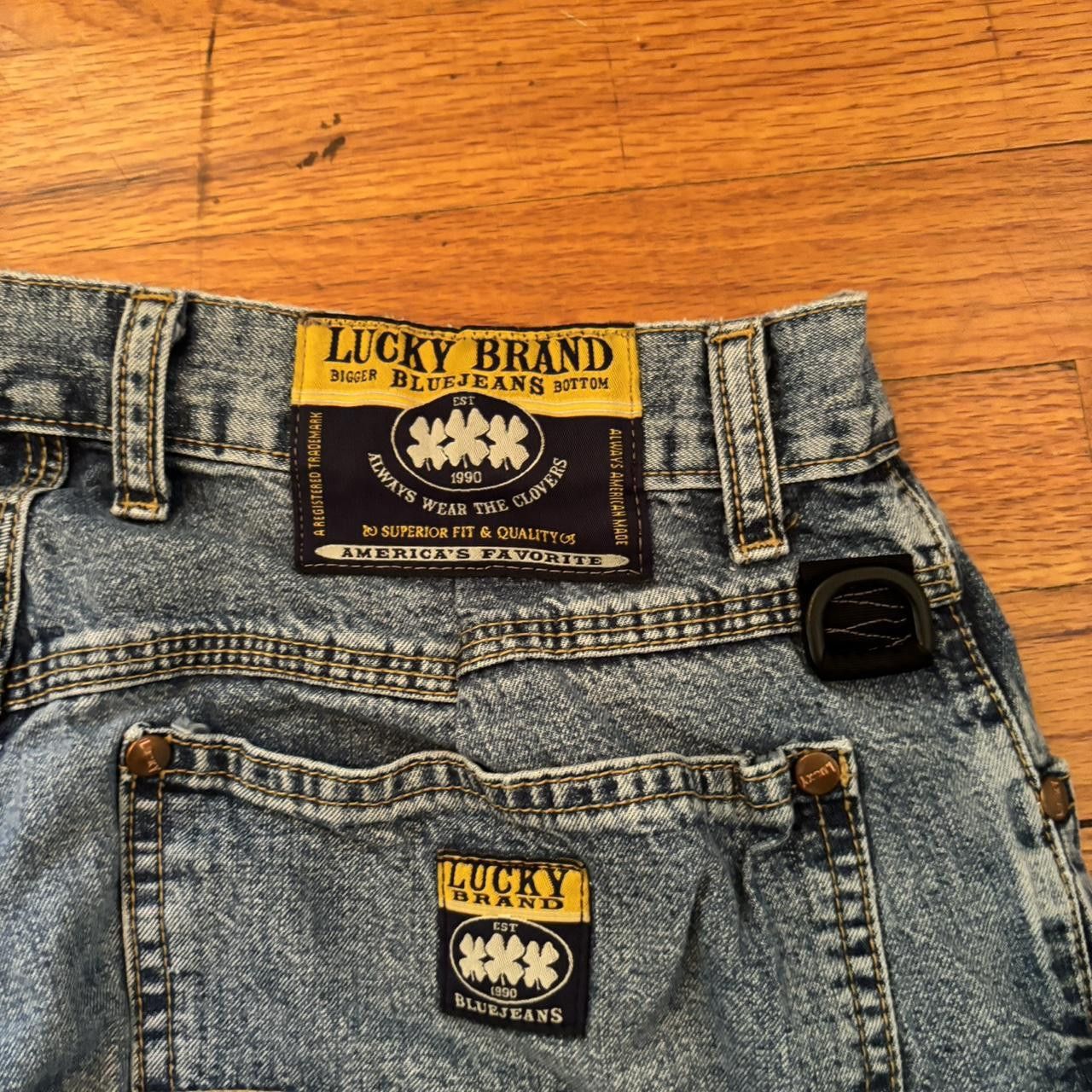 Lucky Brand VINTAGE CRAZY BAGGY LUCKY BRAND DENIM Size US 34 / EU 50 - 8 Thumbnail