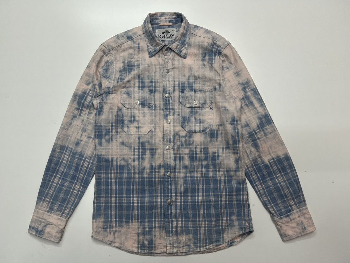 Replay 🔥REPLAY ARCHIVIO SHIRT BUTTON UP DOUBLE POCKET Size US S / EU 44-46 / 1 - 1 Thumbnail