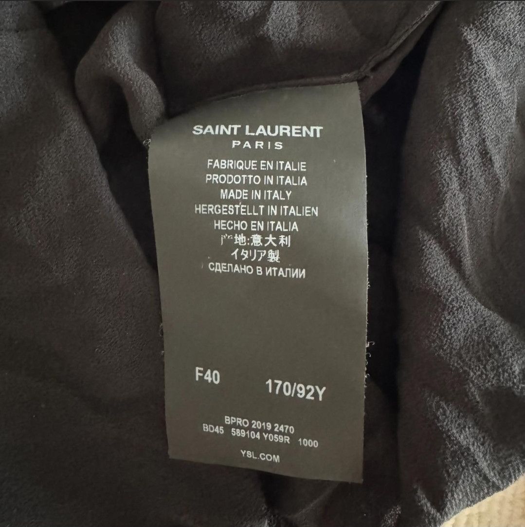 Saint Laurent Paris saint laurent tie blouse Size M / US 6-8 / IT 42-44 - 5 Thumbnail