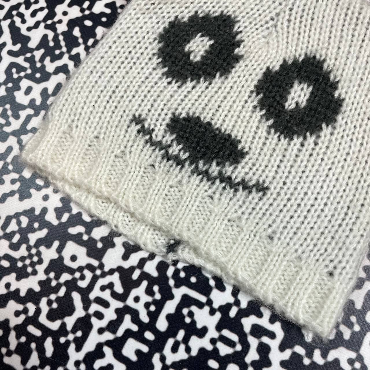 Vintage Vintage Y2K Panda Face Animal Japanese Style Beanie Hat Size ONE SIZE - 6 Thumbnail