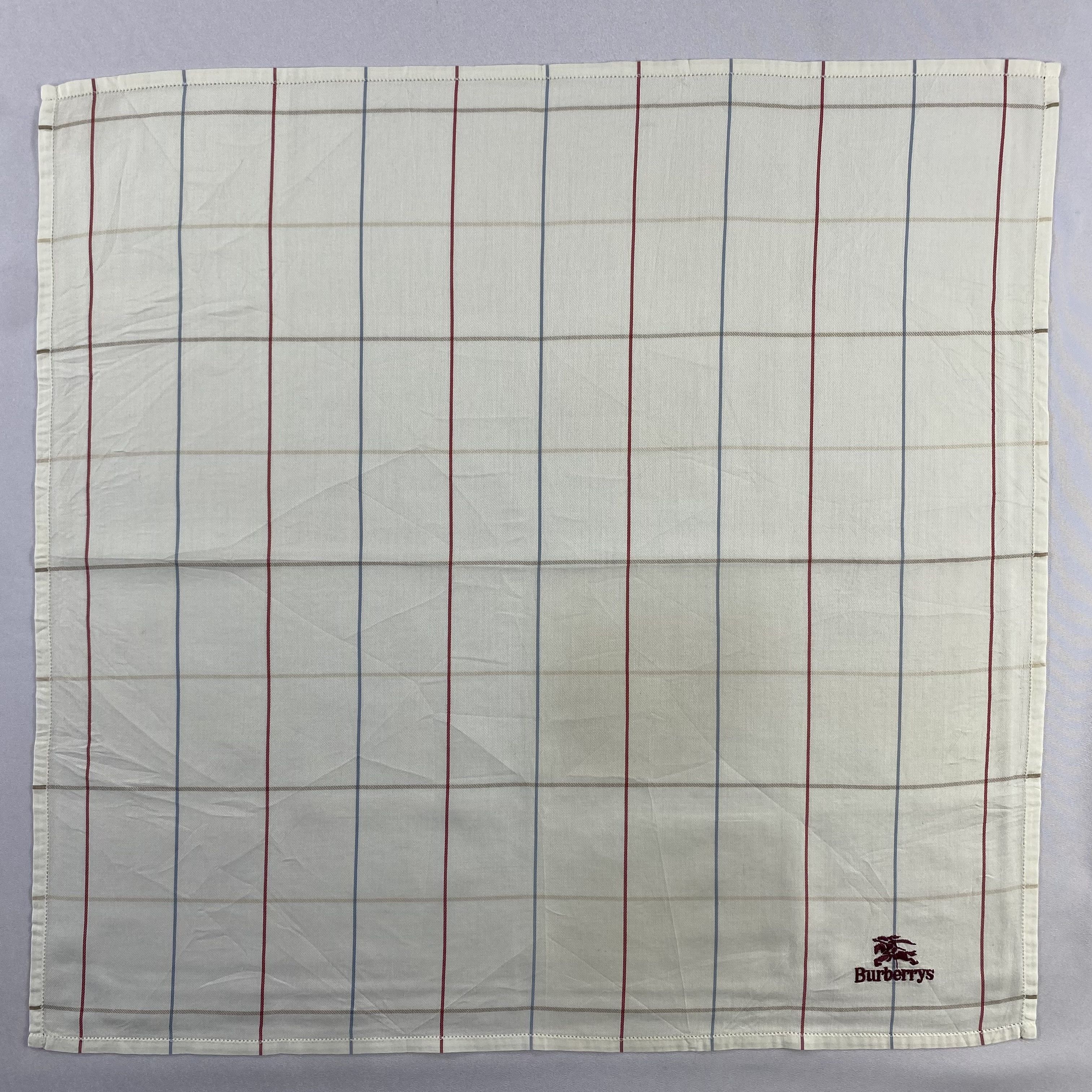Burberry × Vintage Burberry Handkerchief / Neckerchief / Bandana-P1341 Size ONE SIZE - 1 Thumbnail