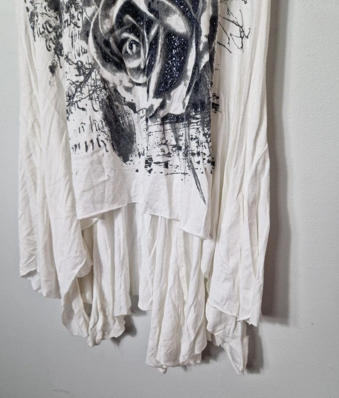 Hysteric Glamour × If Six Was Nine vintage flare top crystals goth rave punk grunge y2k Size S / US 4 / IT 40 - 5 Thumbnail