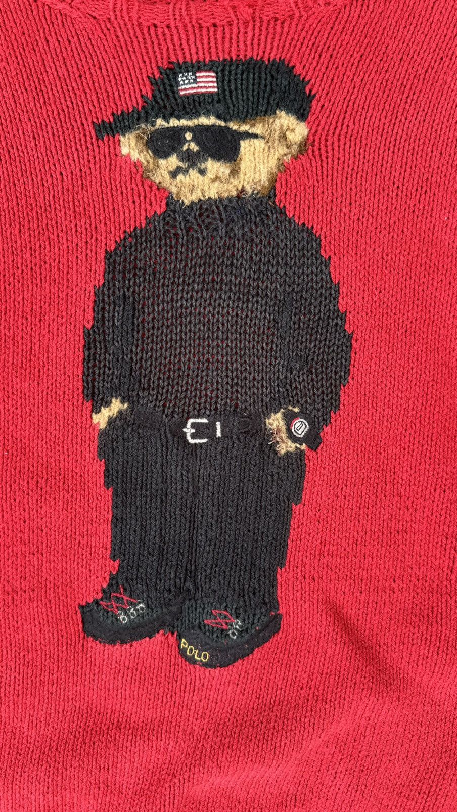 Polo Ralph Lauren Polo Ralph Lauren Infamous Bear Sweater *Rare* Size US L / EU 52-54 / 3 - 2 Thumbnail
