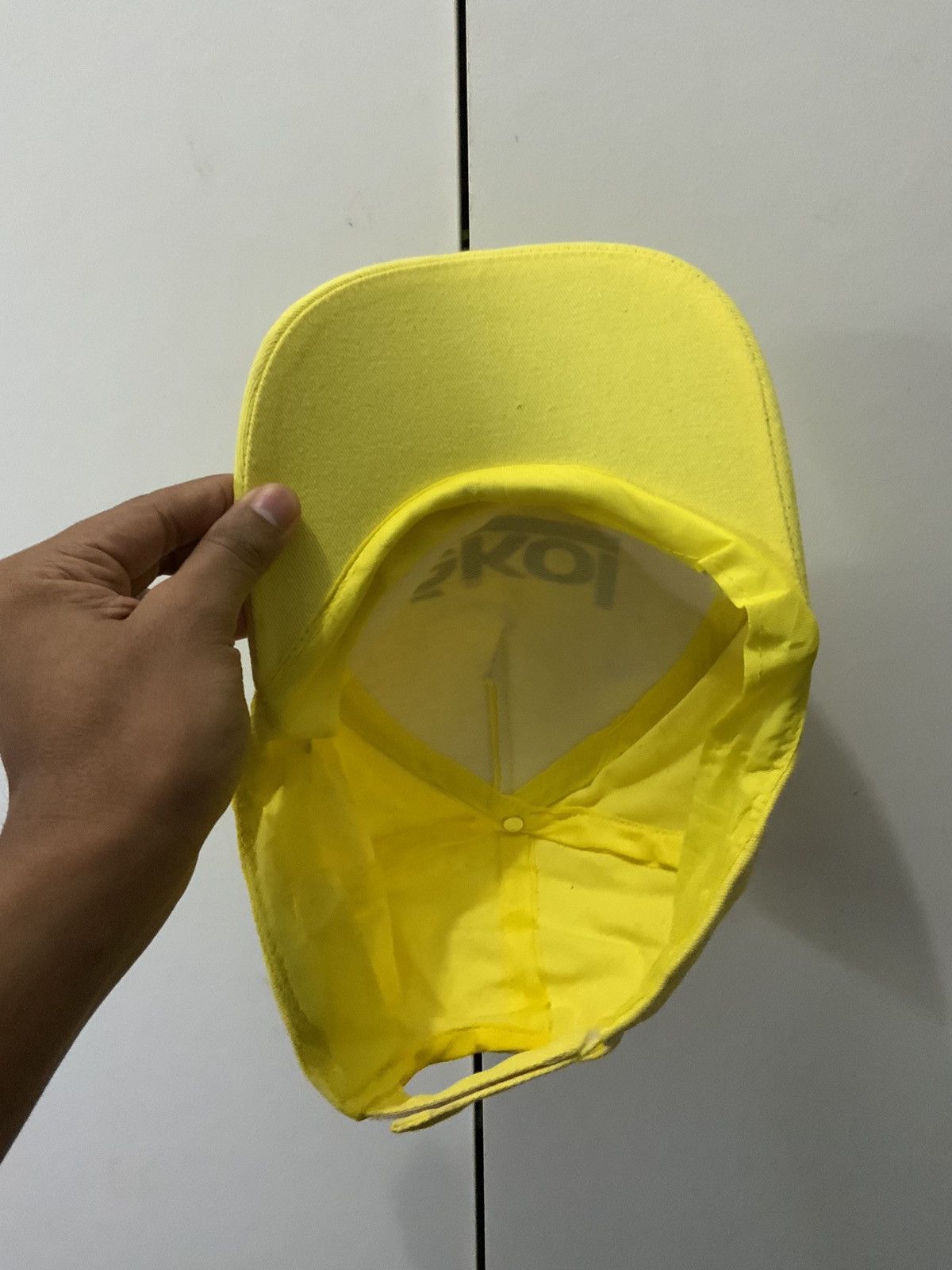 Hat Club Ekol Racing Yellow Vintage Hat Size ONE SIZE - 7 Thumbnail