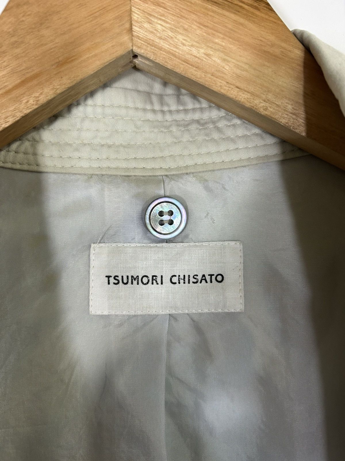 Tsumori Chisato Tsumori Chisato by Issey Miyake Double-Breasted Trench Coat Size M / US 6-8 / IT 42-44 - 10 Thumbnail