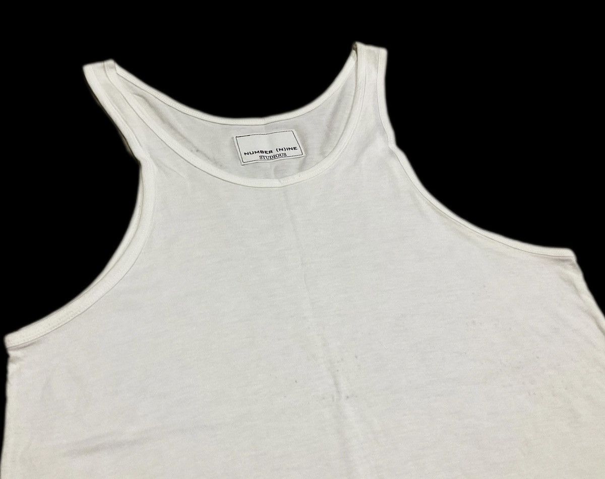 Number (N)ine × Takahiromiyashita The Soloist. 🔥Rare Number (N)ine White Tank Top Size US S / EU 44-46 / 1 - 2 Thumbnail