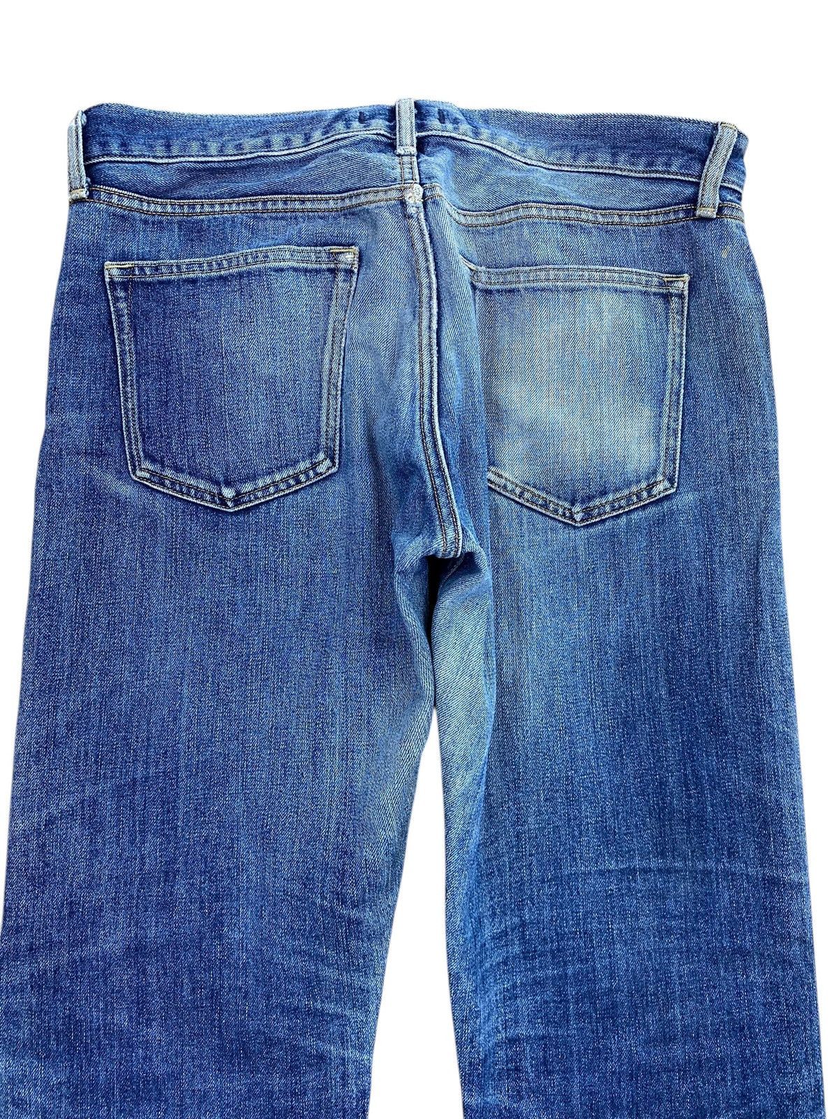 Uniqlo Uniqlo Selvedge Faded Wash Style Loose Jeans Size US 33 - 3 Thumbnail