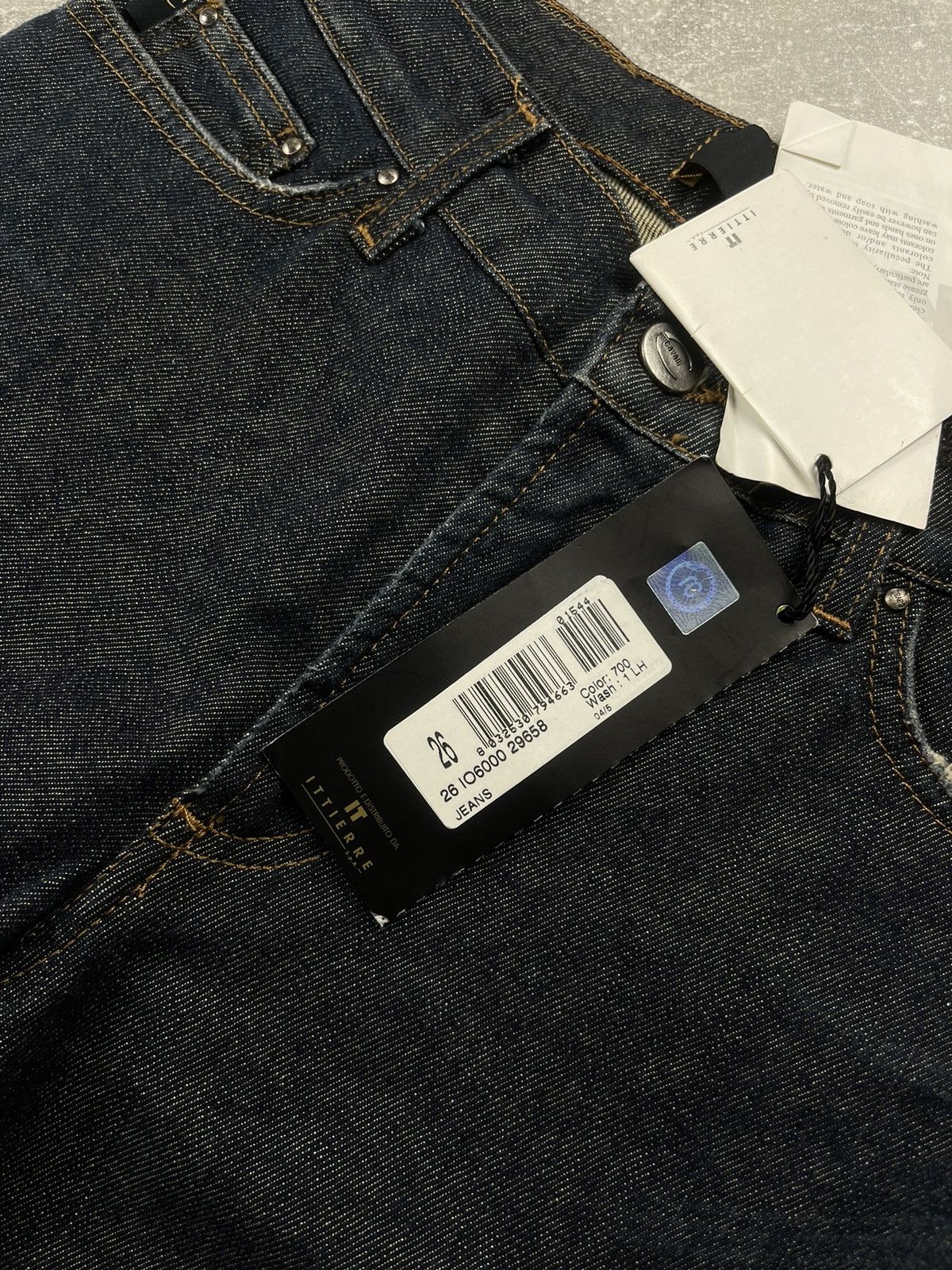 Just Cavalli Just Cavalli Flared Boot Cut Dark Blue Gradient Denim Jeans Size 27" / US 4 / IT 40 - 11 Thumbnail