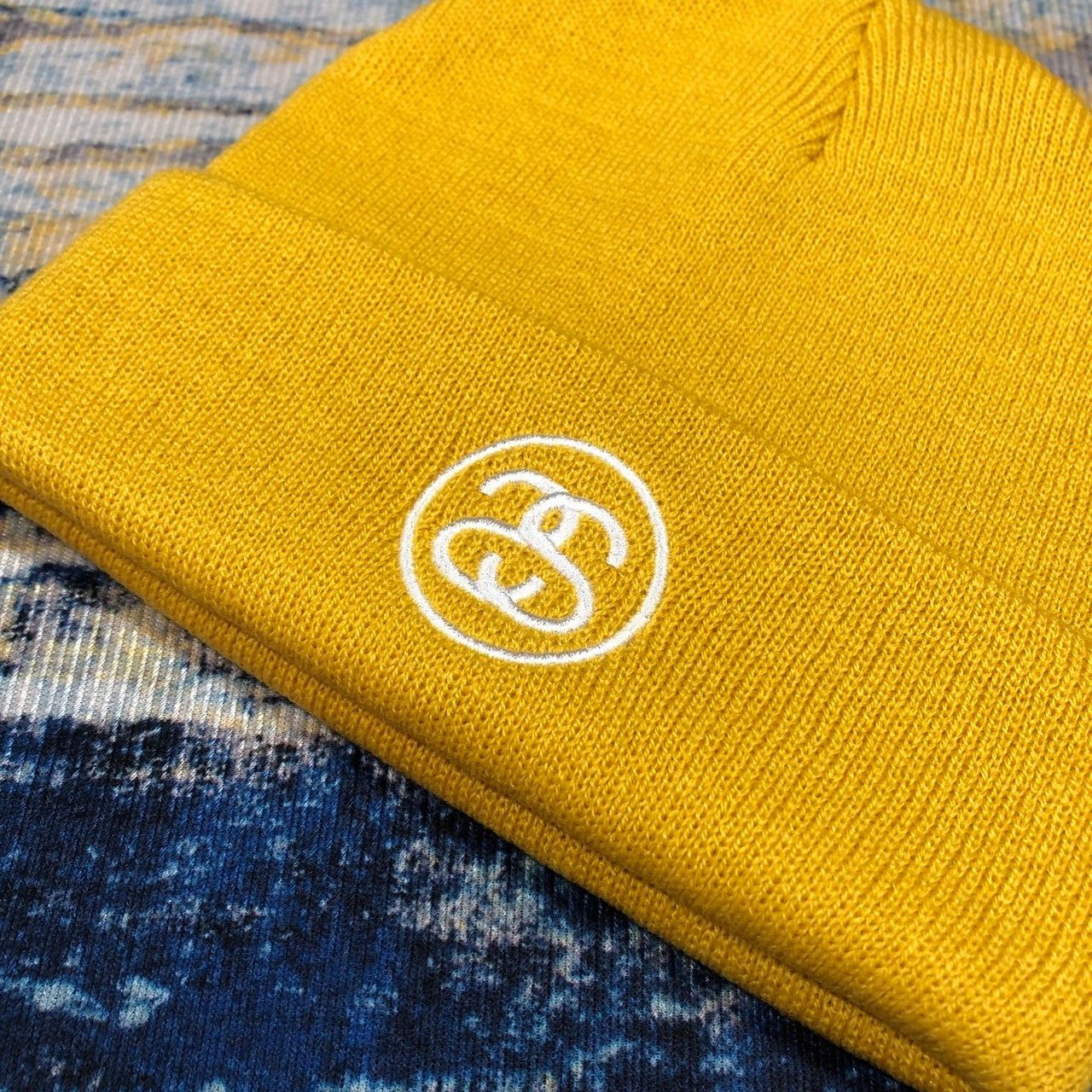Stussy × Vintage Stussy FA19 SS-LINK Cuff Beanie Size ONE SIZE - 3 Thumbnail