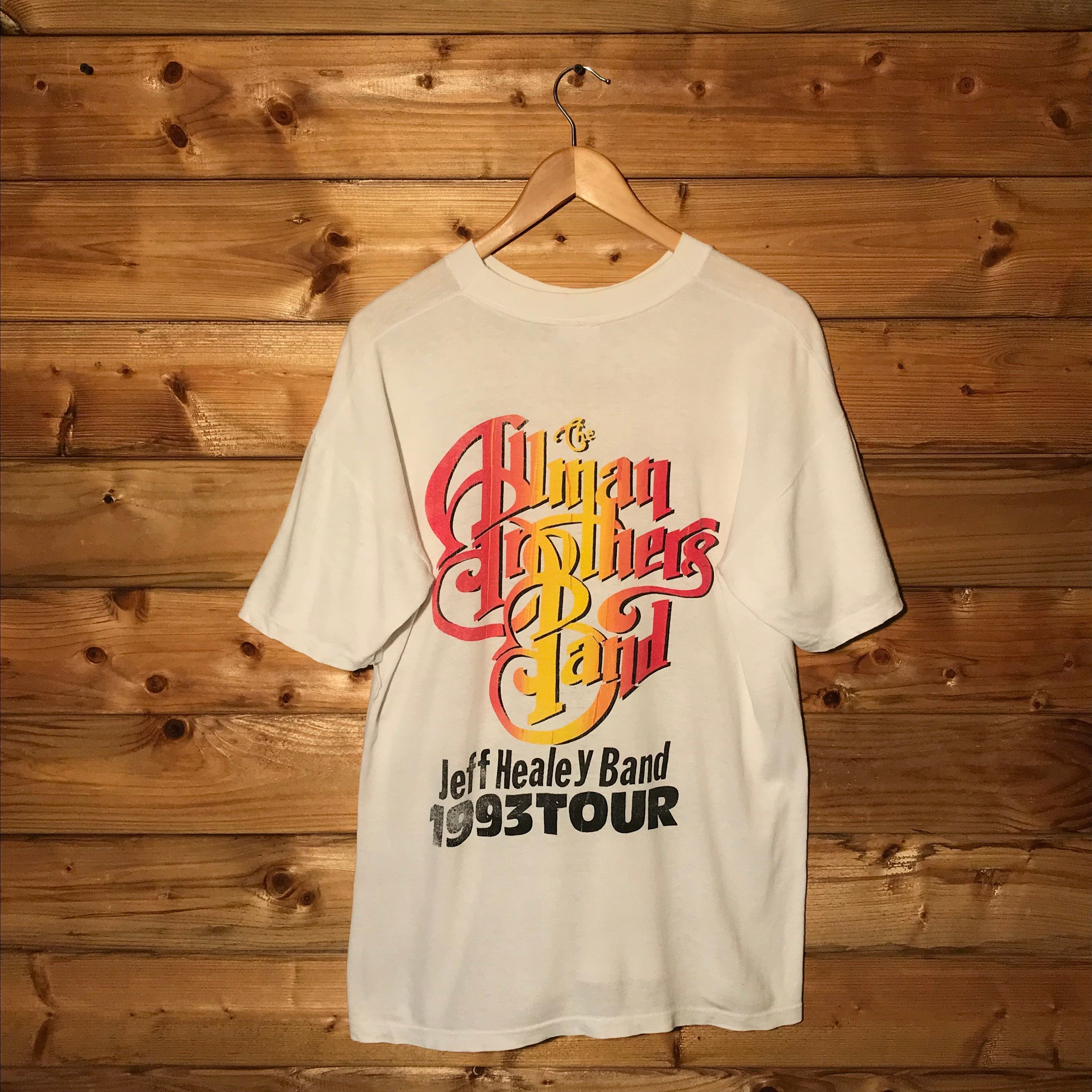 Band Tees × Vintage 1993 The Allman Brothers Band Jeff Healey USA Tour tee Size US L / EU 52-54 / 3 - 2 Thumbnail