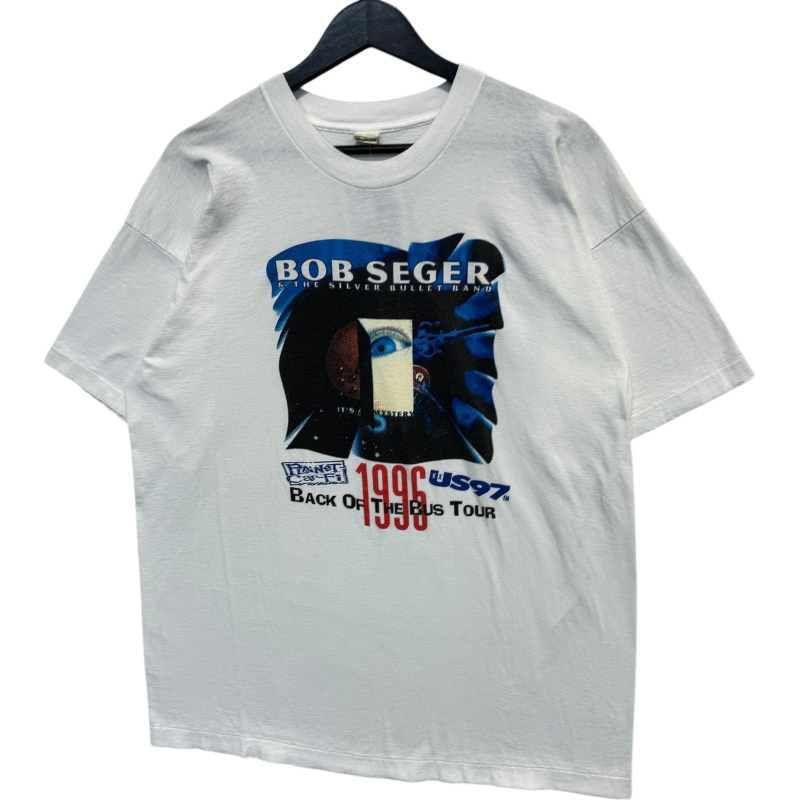 Other Vintage Bob Seager Back Of The Bus Tour Tee 90s XL Size US XL / EU 56 / 4 - 3 Thumbnail
