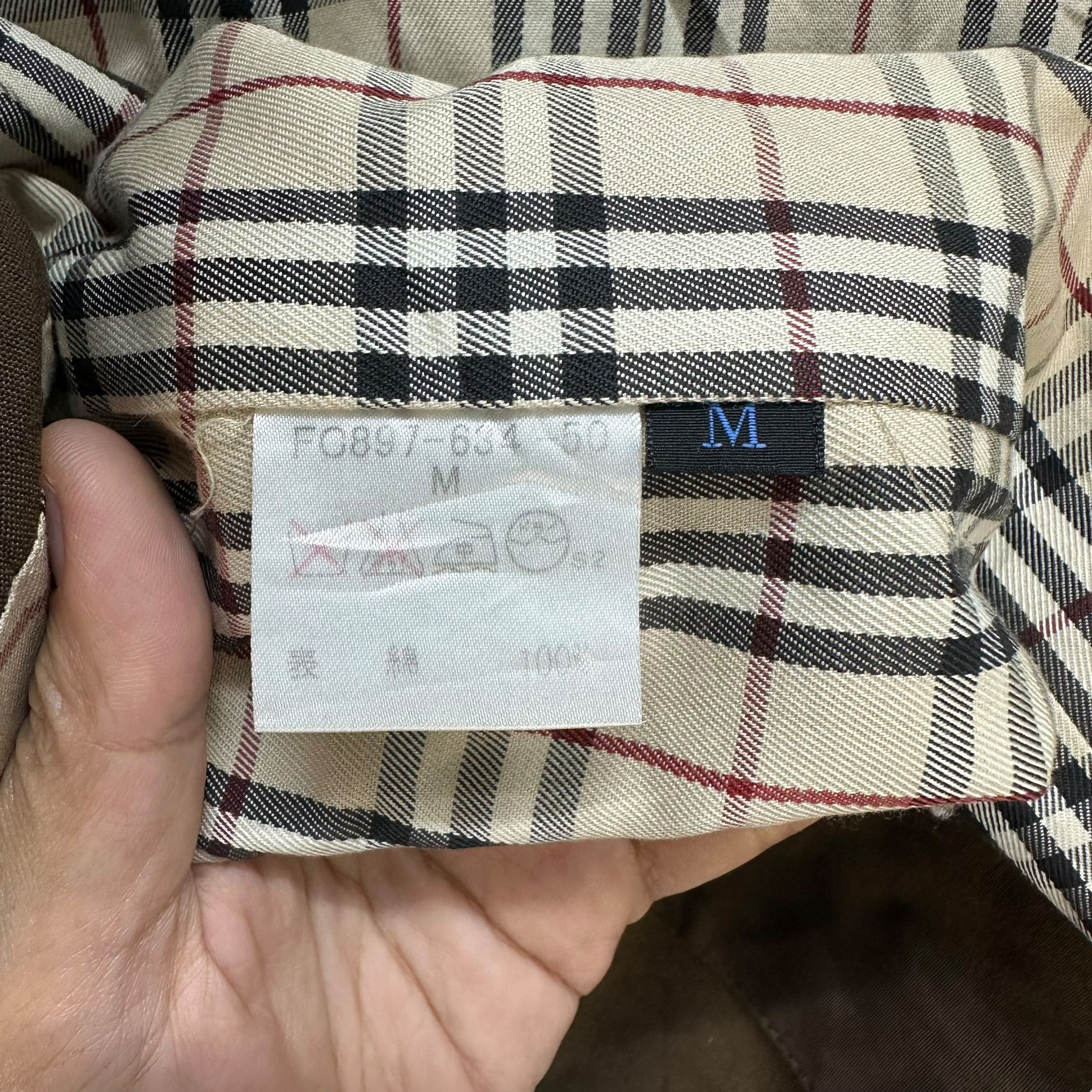Burberry Burberry Blue Label Nova Check Brown Casual Jacket #A31-0695 Size US M / EU 48-50 / 2 - 11 Thumbnail