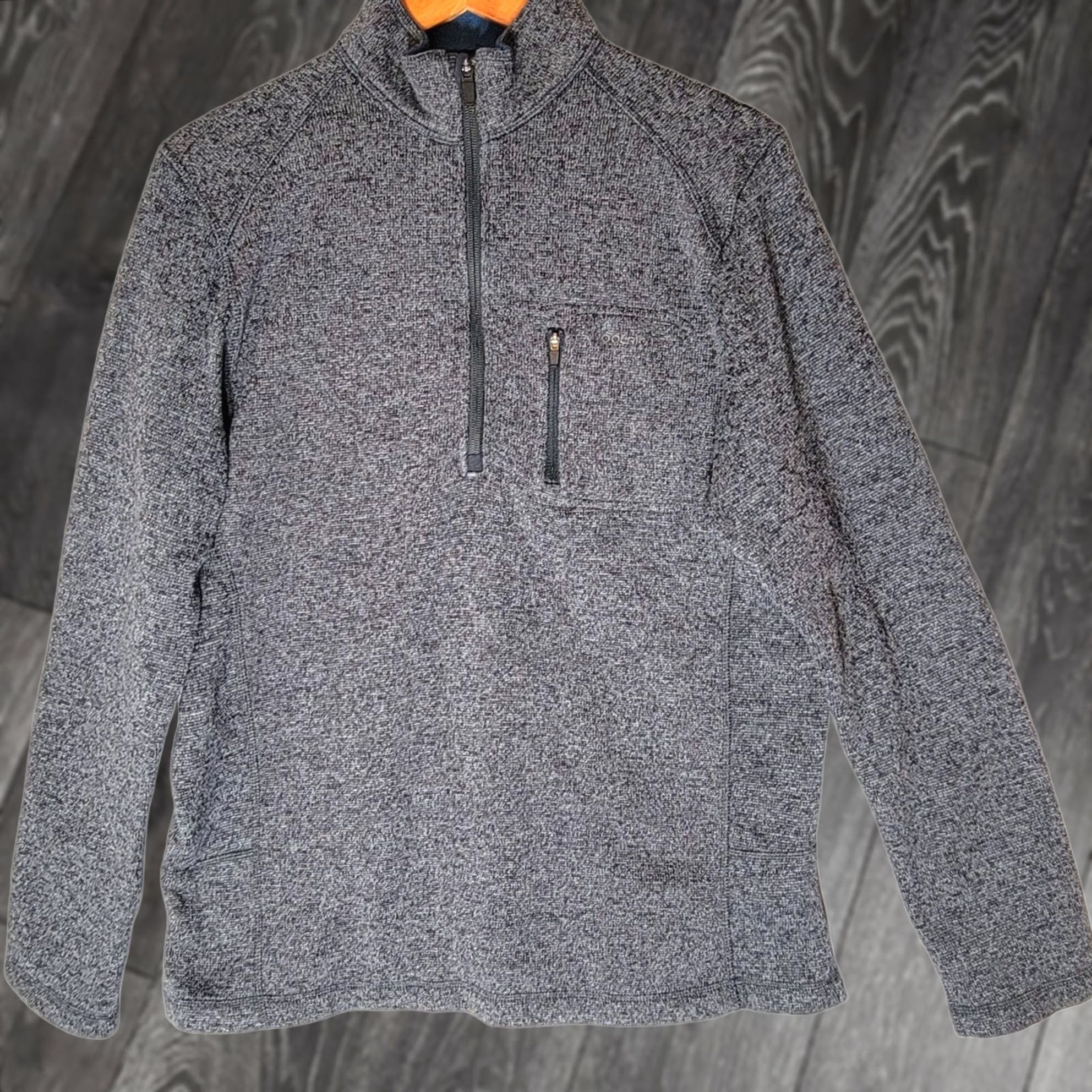 Vintage Woolrich Half Zip Sweater Mens M Gray Knit Jacket Mock Neck Gorpcore Size US M / EU 48-50 / 2 - 1 Thumbnail