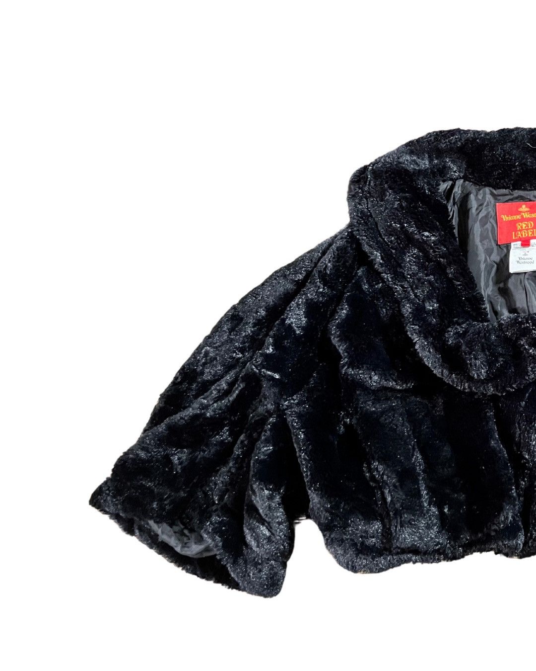 Vivienne Westwood Vivienne Westwood 2009 Collection Faux Fur Coat Cropped Size M / US 6-8 / IT 42-44 - 2 Thumbnail