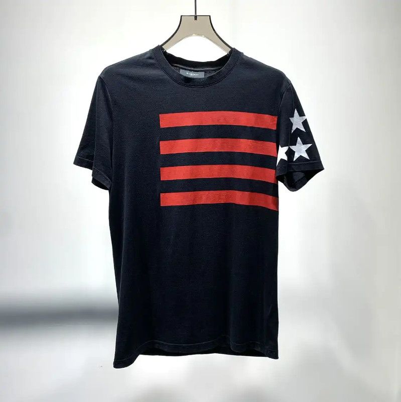 Givenchy Givenchy Black Cotton Men's T-Shirt 0089 Size US S / EU 44-46 / 1 - 1 Thumbnail