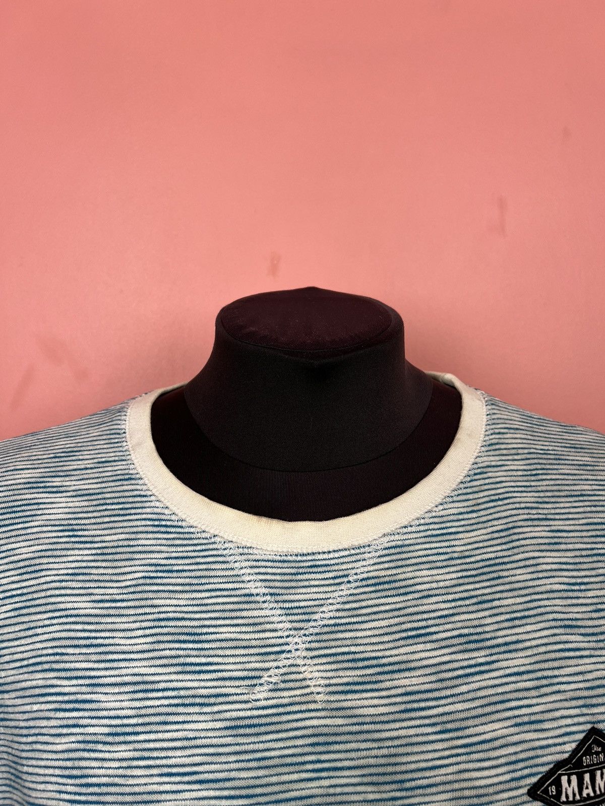 Vintage Mambo long sleeve tee casual vintage streped casual Size US XXL / EU 58 / 5 - 2 Thumbnail