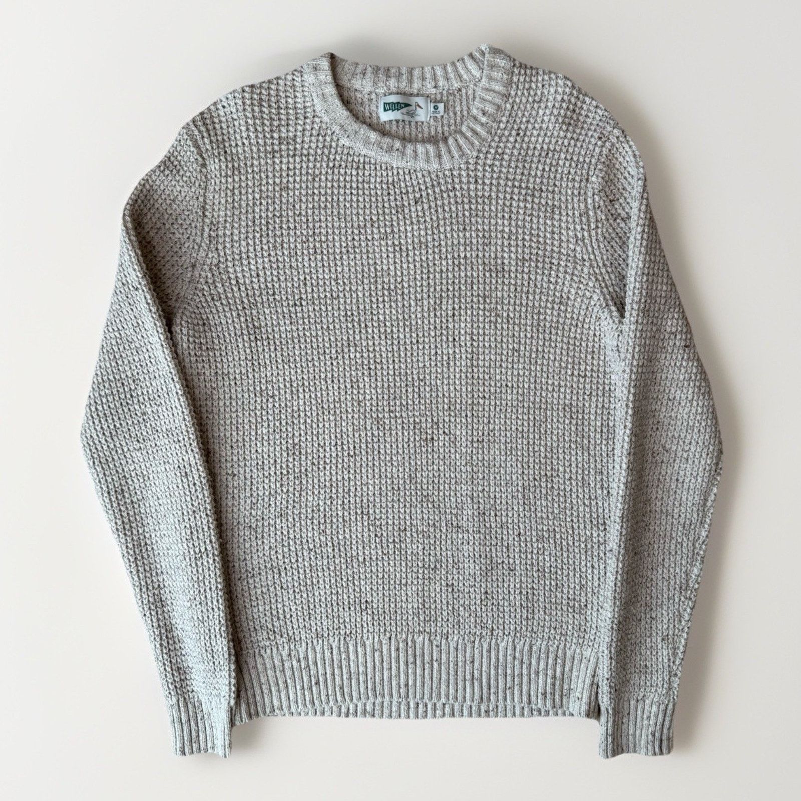 Other Wellen Recycled Cotton Headlands Sweater Medium Cream Size US M / EU 48-50 / 2 - 1 Thumbnail