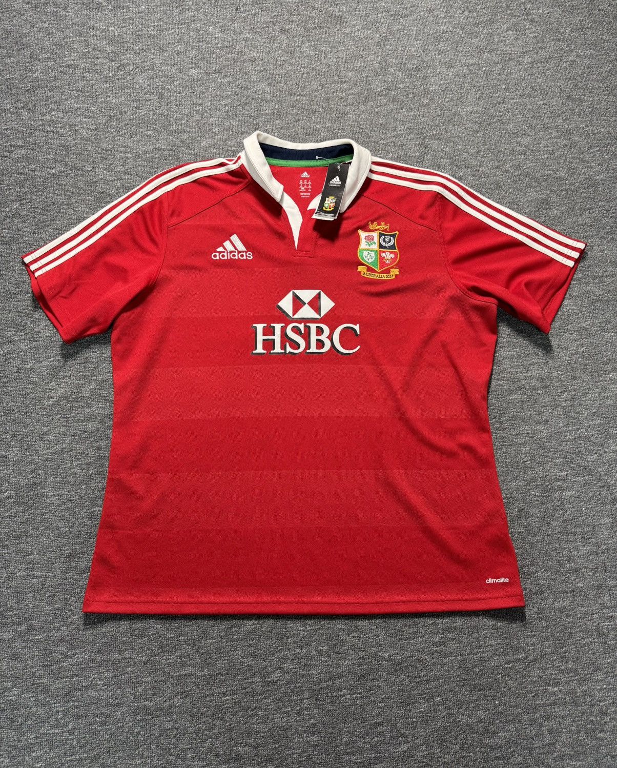 Adidas Adidas Rugby Jersey British & Irish Lions Australia 2013 XXL Size US XXL / EU 58 / 5 - 1 Thumbnail