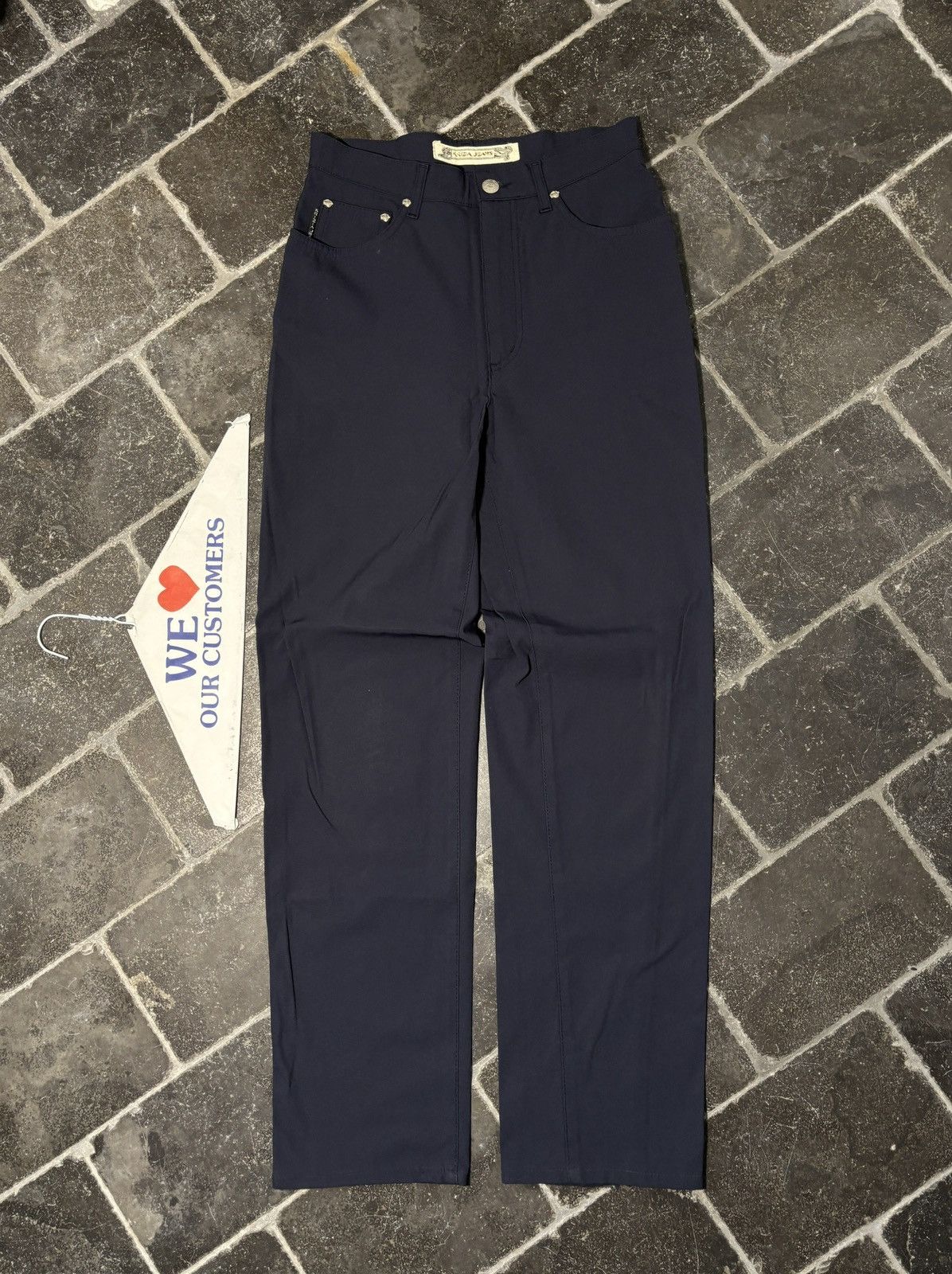 Krizia Vintage Krizia Jeans Skinny Jeans Luster Waxed Tight 26 Size 26" / US 2 / IT 38 - 1 Thumbnail