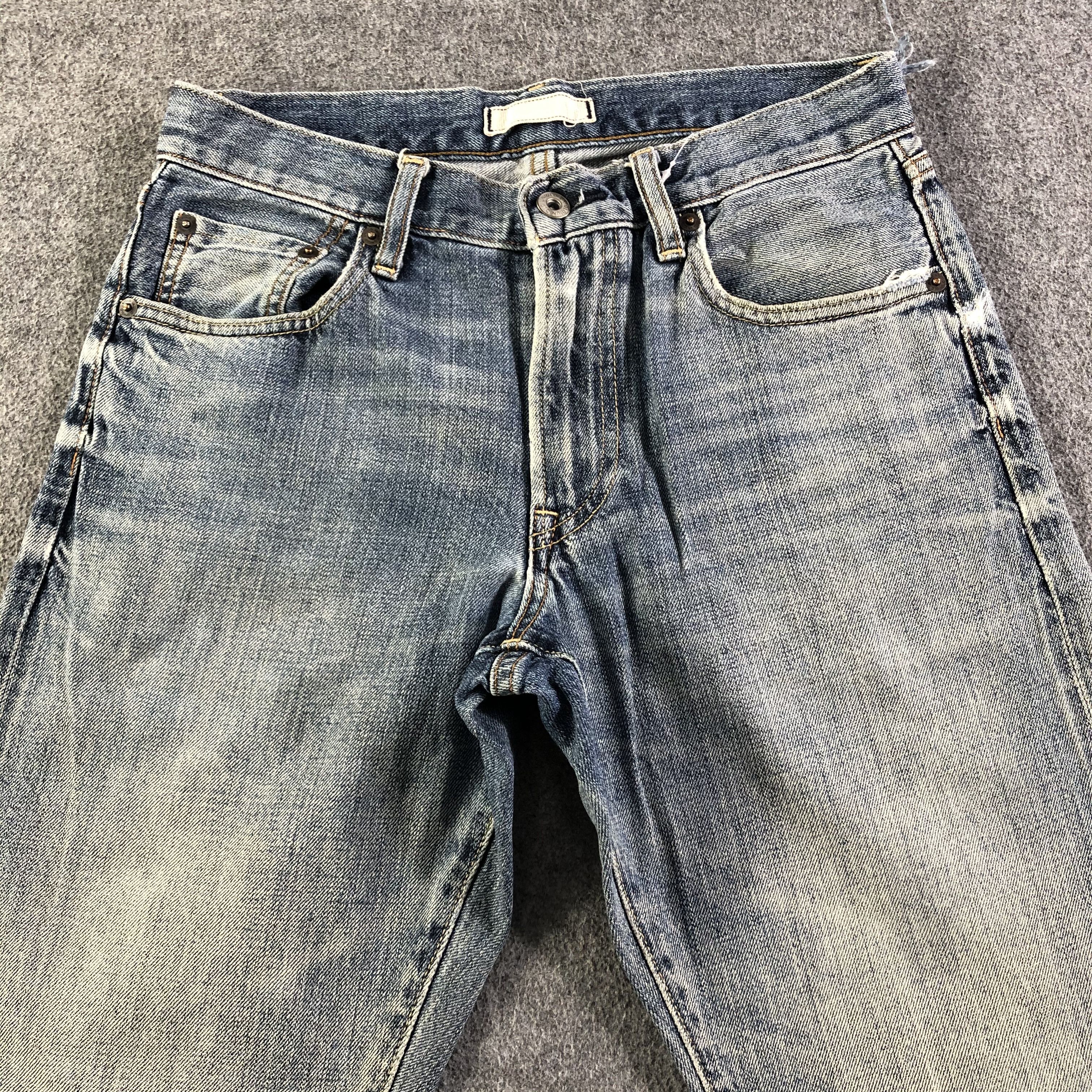 Uniqlo Light Wash Uniqlo Redline Jeans-J2945 Size US 29 - 3 Thumbnail