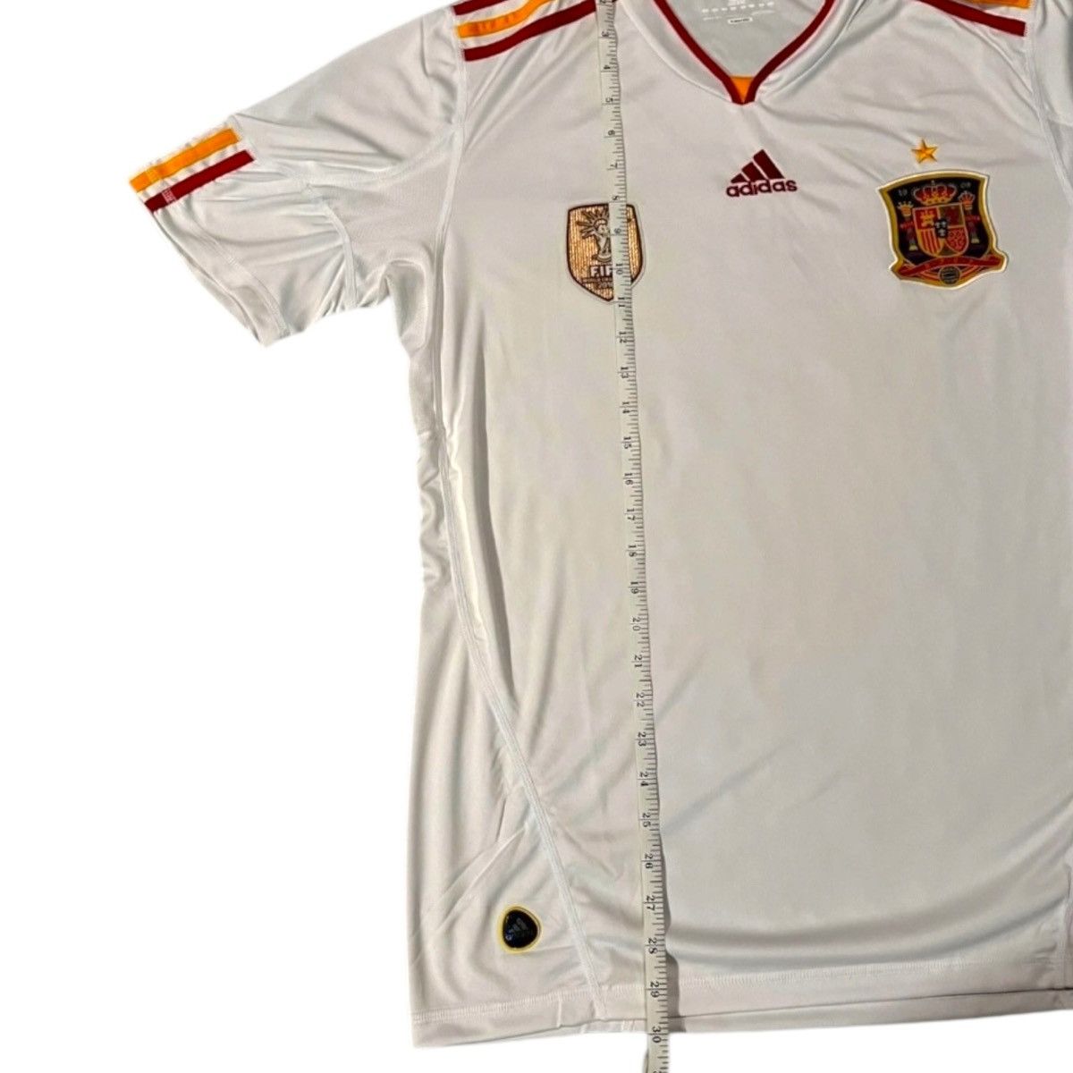 Adidas Vintage Spain 2010-11 Away World Cup Champions Size US L / EU 52-54 / 3 - 4 Thumbnail