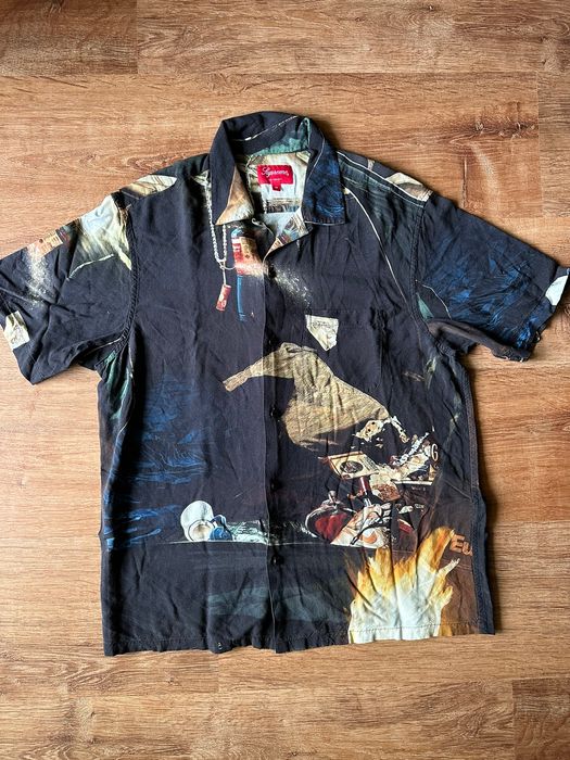 Supreme Supreme Firecracker Rayon S/S Shirt SS21 | Grailed