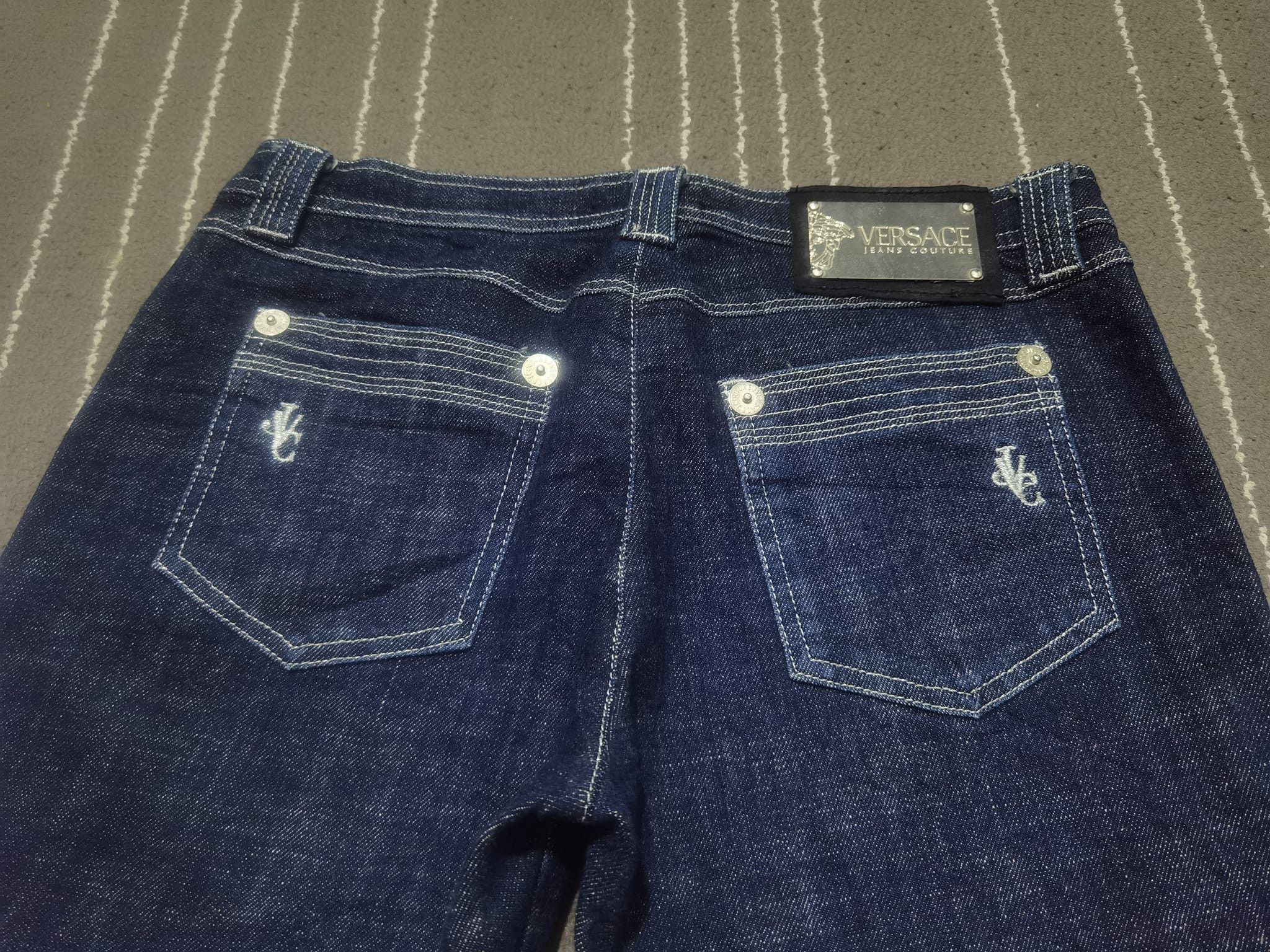 Versace VERSACE JEANS COUTURE bootcut woman jeans w30 22353 Size 30" / US 8 / IT 44 - 9 Thumbnail