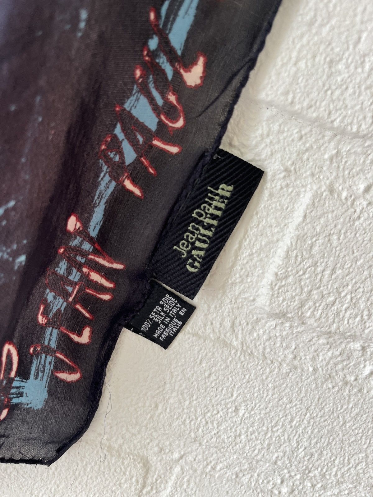 Jean Paul Gaultier Jean Paul Gaultier vinage silk scarf mesh y2k avant-garde Size ONE SIZE - 10 Thumbnail