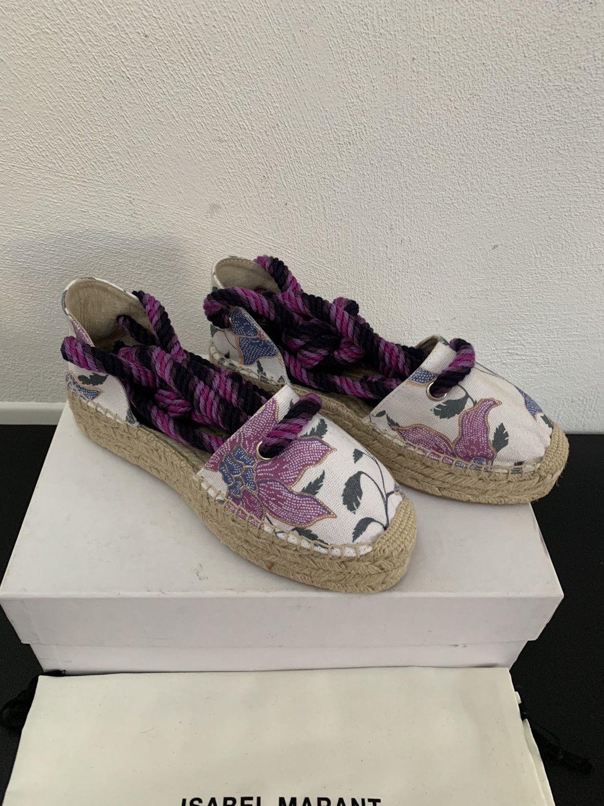 Isabel Marant Isabel Marant Laced Espadrillas Size US 6 / IT 36 - 6 Thumbnail