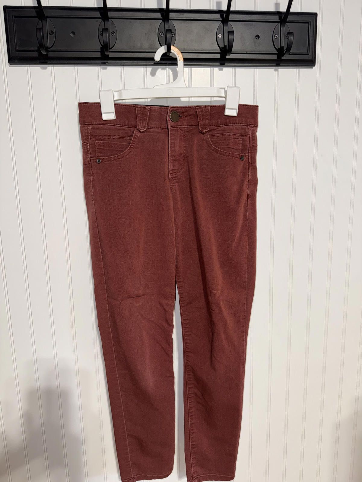 Other Democracy Women's Size 2 Ab solution Brick Red Skinny Jeans Size 26" / US 2 / IT 38 - 1 Thumbnail