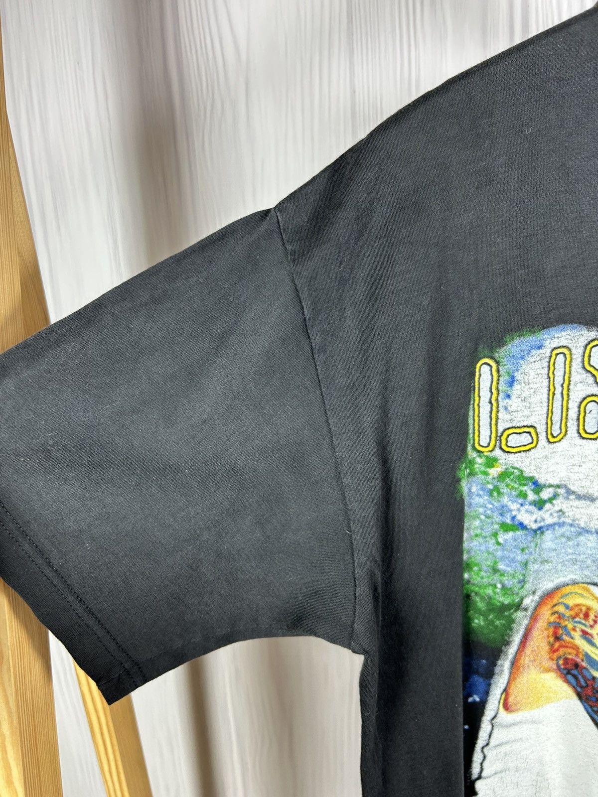 Band Tees RARE! Vintage 90s Linkin Park LP Rock Band Black T-Shirt XL Size US XL / EU 56 / 4 - 7 Thumbnail