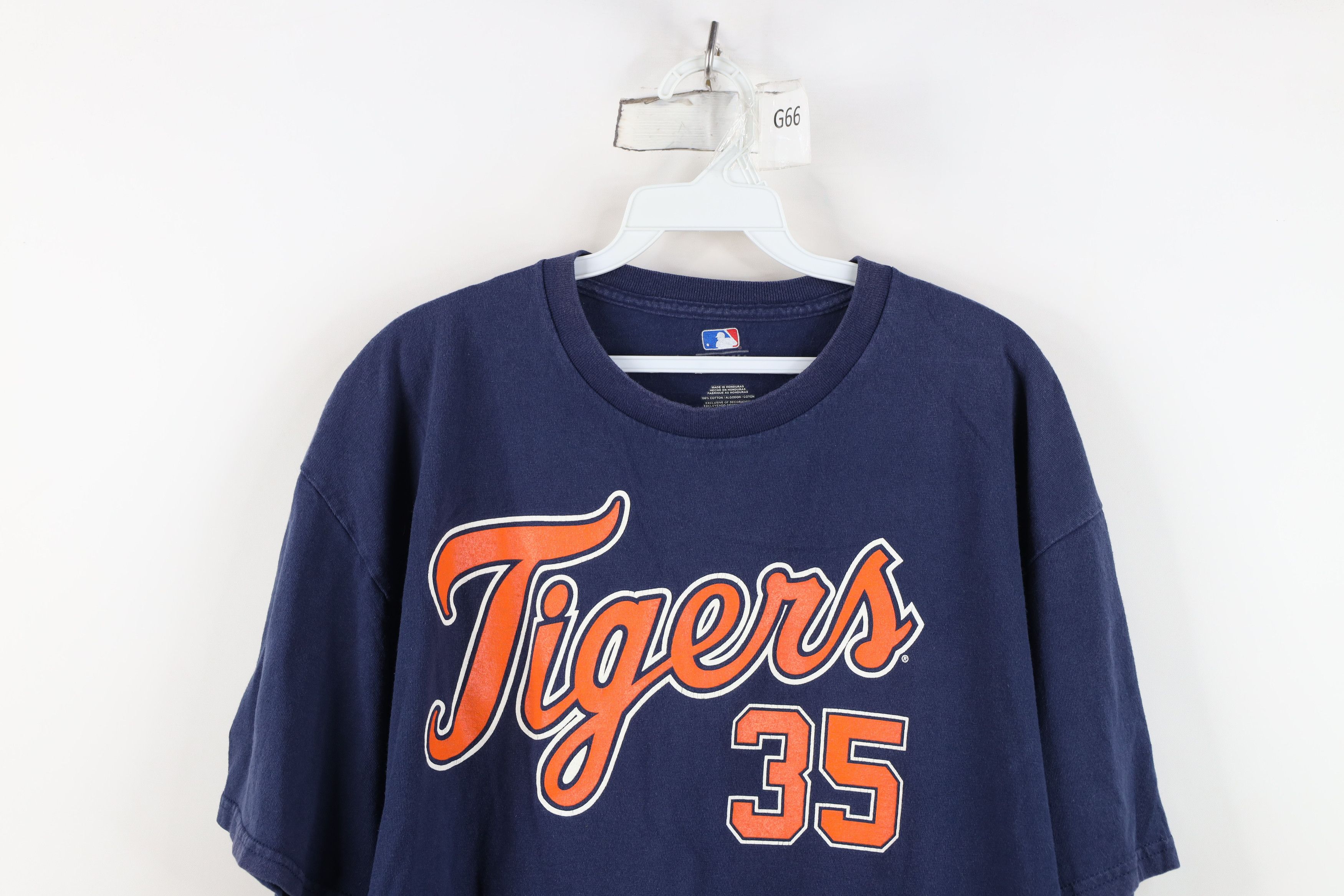 Vintage Vintage Y2K Faded Verlander Detroit Baseball Jersey T-Shirt Size US XL / EU 56 / 4 - 2 Thumbnail