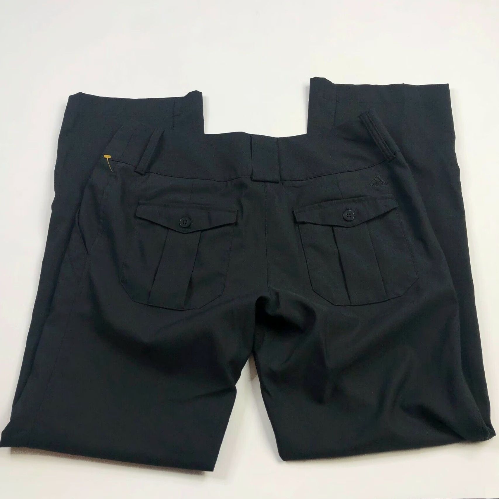 Adidas Adidas Climalite 6 Tag Size 31W 31L Athletic Straight Fit Black Pants Women Size 24" / US 00 / IT 34 - 2 Thumbnail