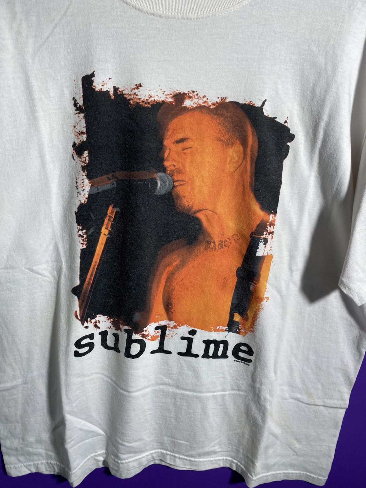 Band Tees × Vintage Vintage 1998 Sublime Bradley Nowell memorial tee Size US XL / EU 56 / 4 - 3 Thumbnail