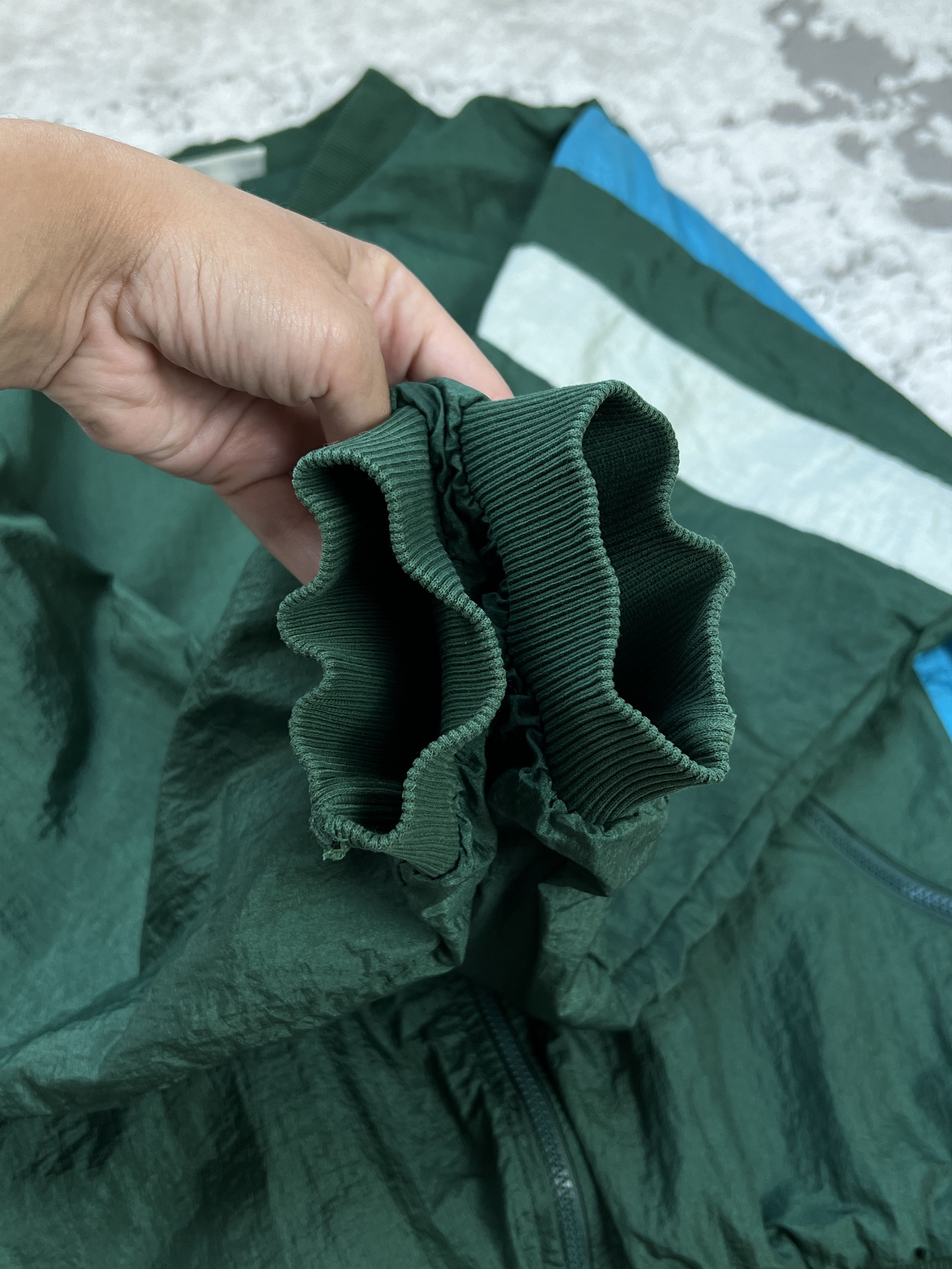 Lacoste Vintage 80s 90s Lacoste Chemise Bomber Jacket Sz 5 (L/XL) Size US L / EU 52-54 / 3 - 13 Thumbnail