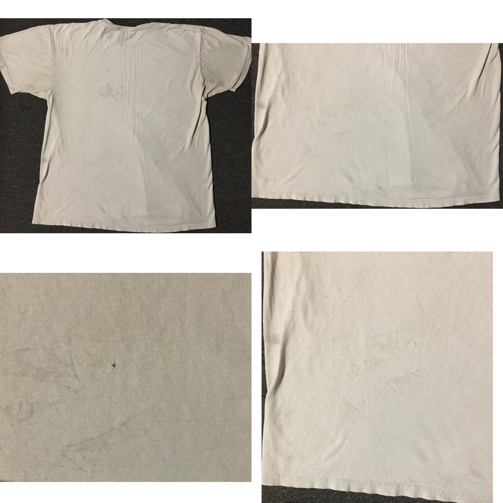 Quiksilver Vtg Volcom Faded Distress Shirt XL Surf Skate Grunge Billabong Gotcha 90s Y2K Shirt Mens XL Gray Beach Water Graphic Tee Distressed Vintage Surf Size US XL / EU 56 / 4 - 9 Thumbnail