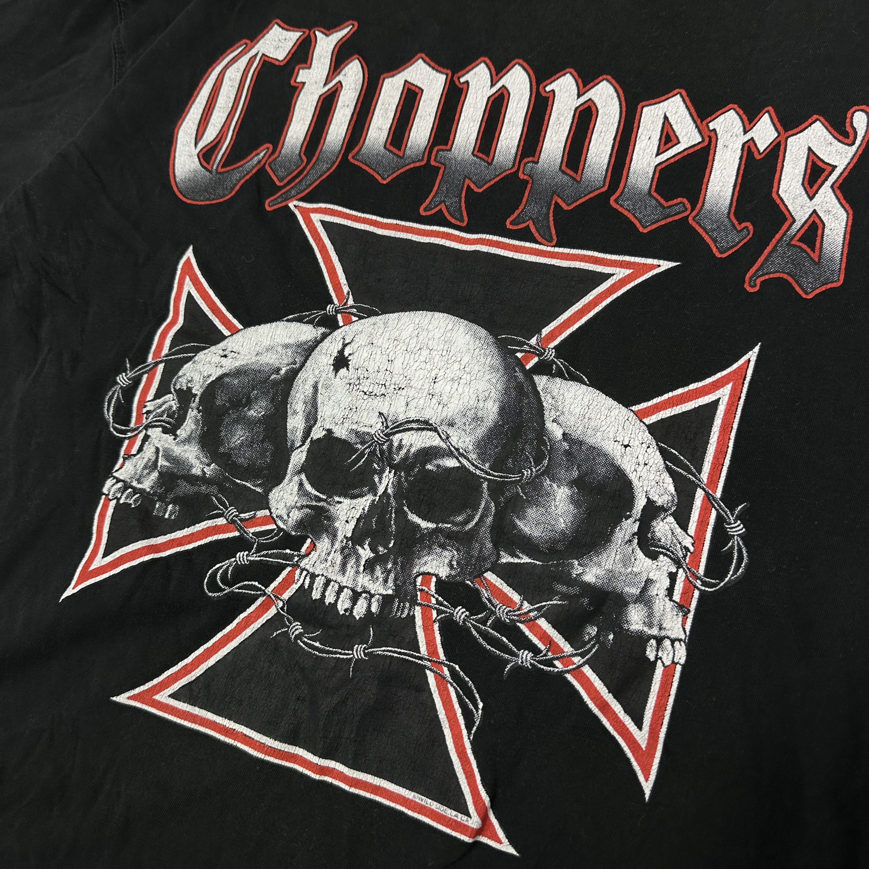 Vintage Vintage Streetwear West Coast Choppers T-shirt Y2K Size US M / EU 48-50 / 2 - 2 Thumbnail