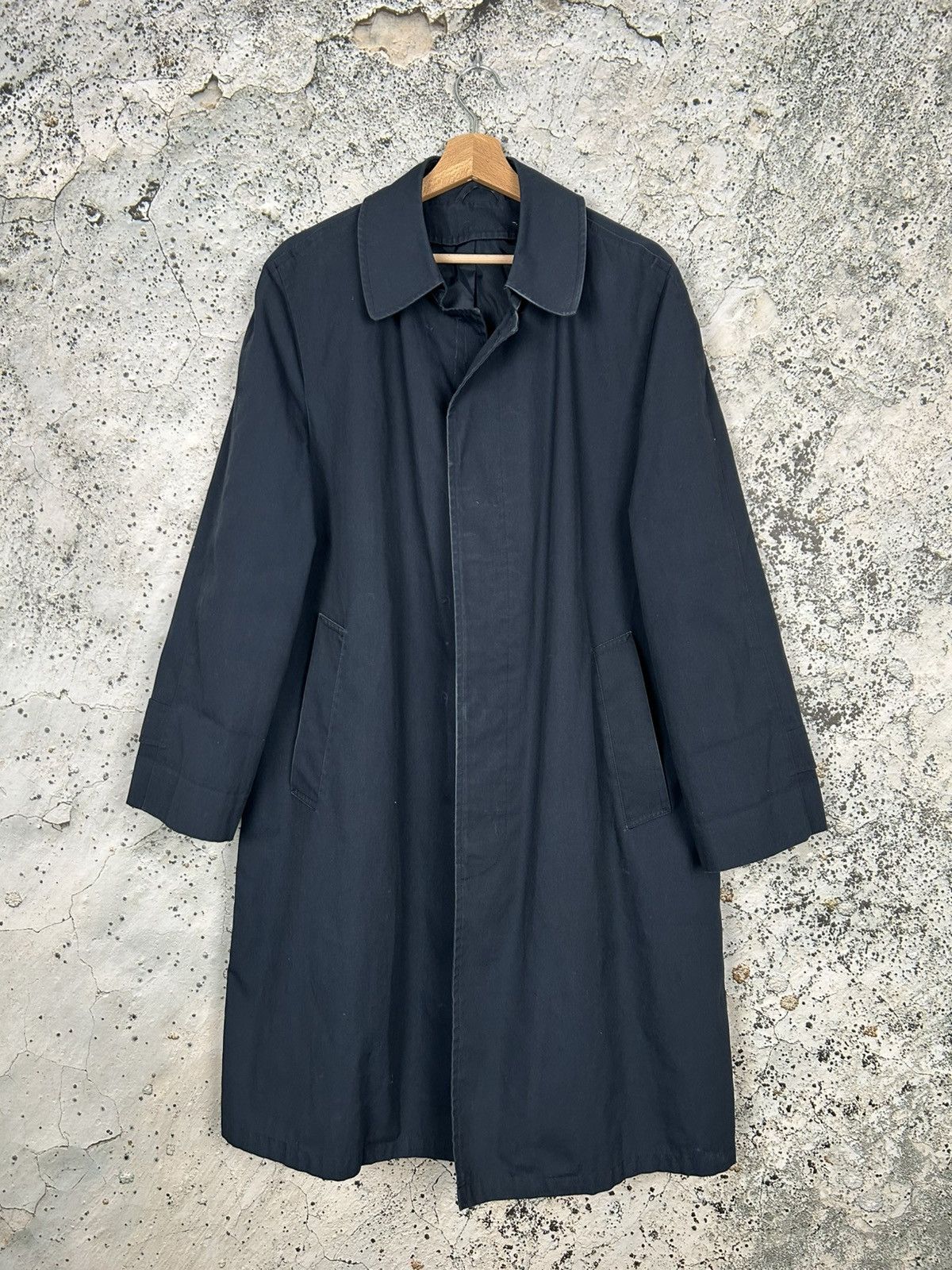 All Weather Coat Us Navy Rain Coat Vintage Made In USA