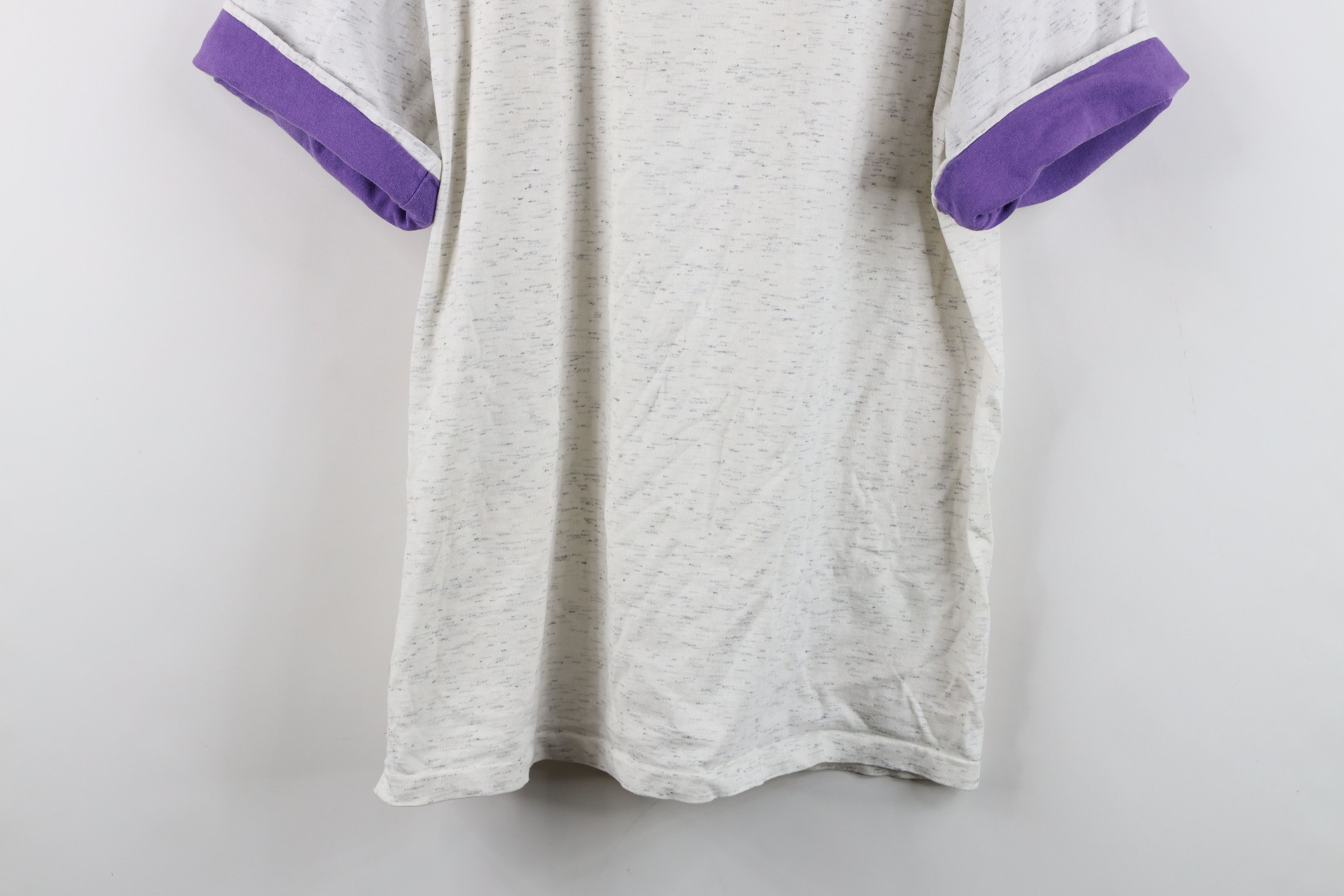 Vintage Vintage 90s Streetwear Pocono Pines Layered T-Shirt Gray USA Size US XL / EU 56 / 4 - 12 Thumbnail