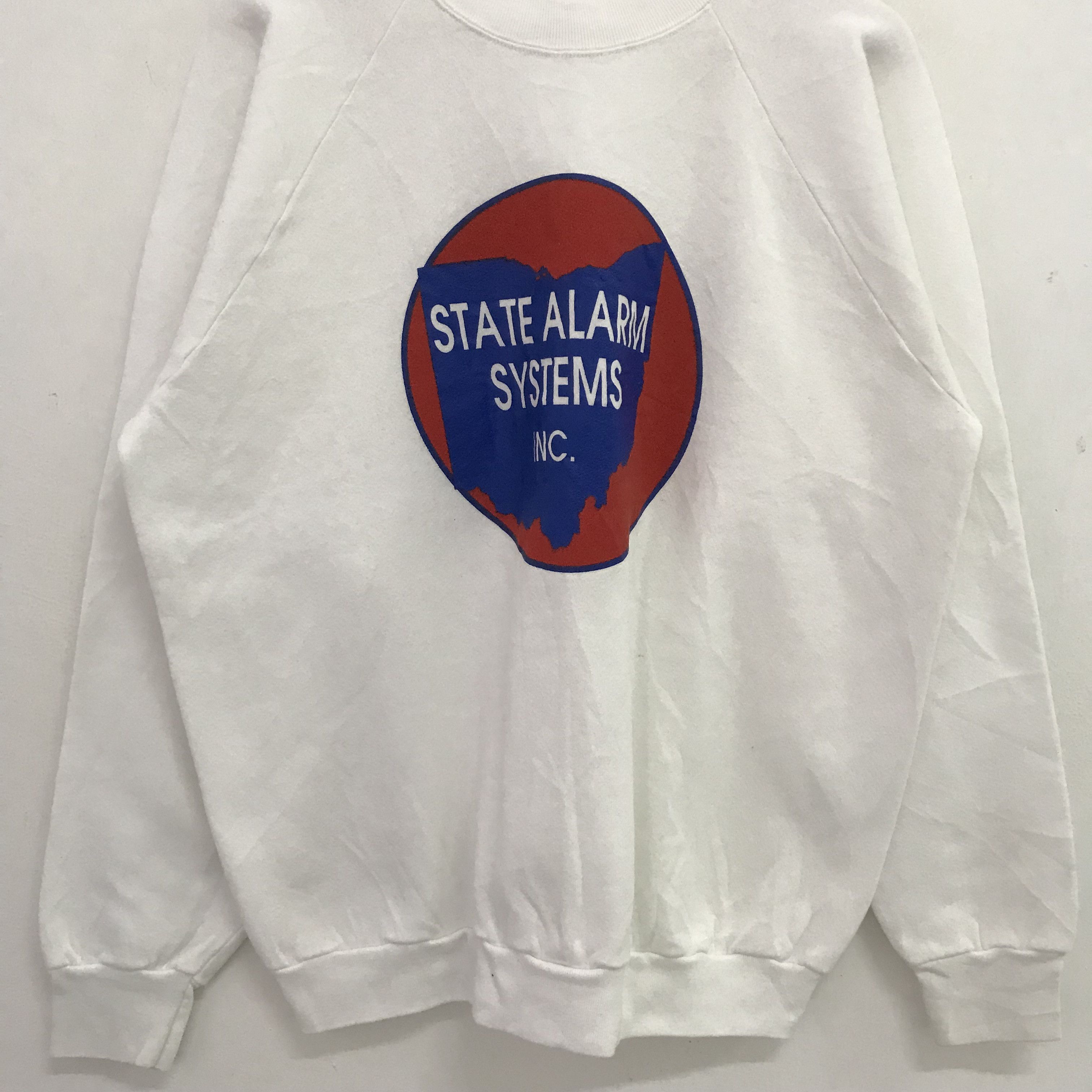 Vintage vintage white sweatshirt - 331 Size US XL / EU 56 / 4 - 3 Thumbnail